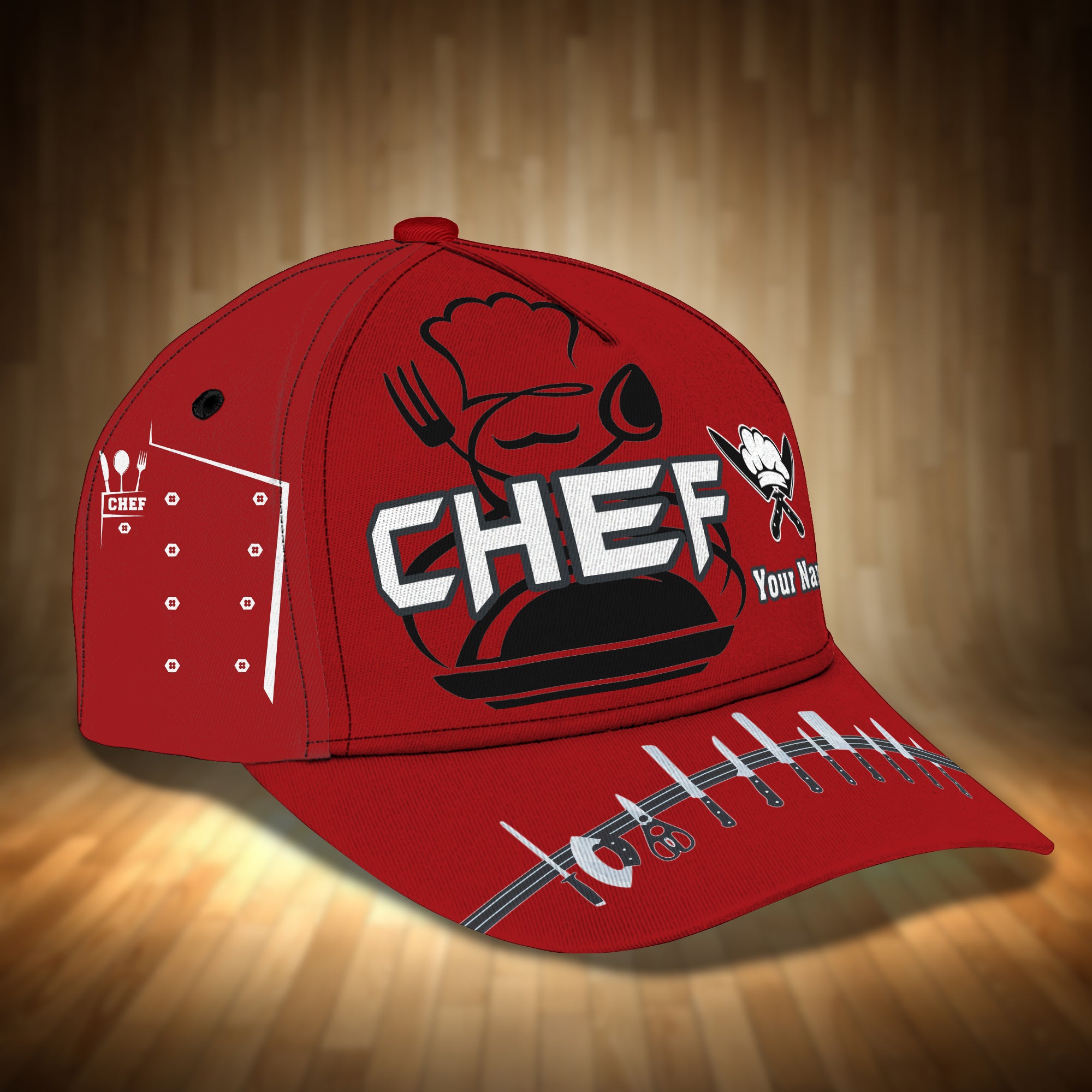 CHEF - Personalized Name Cap 15 - RINC98