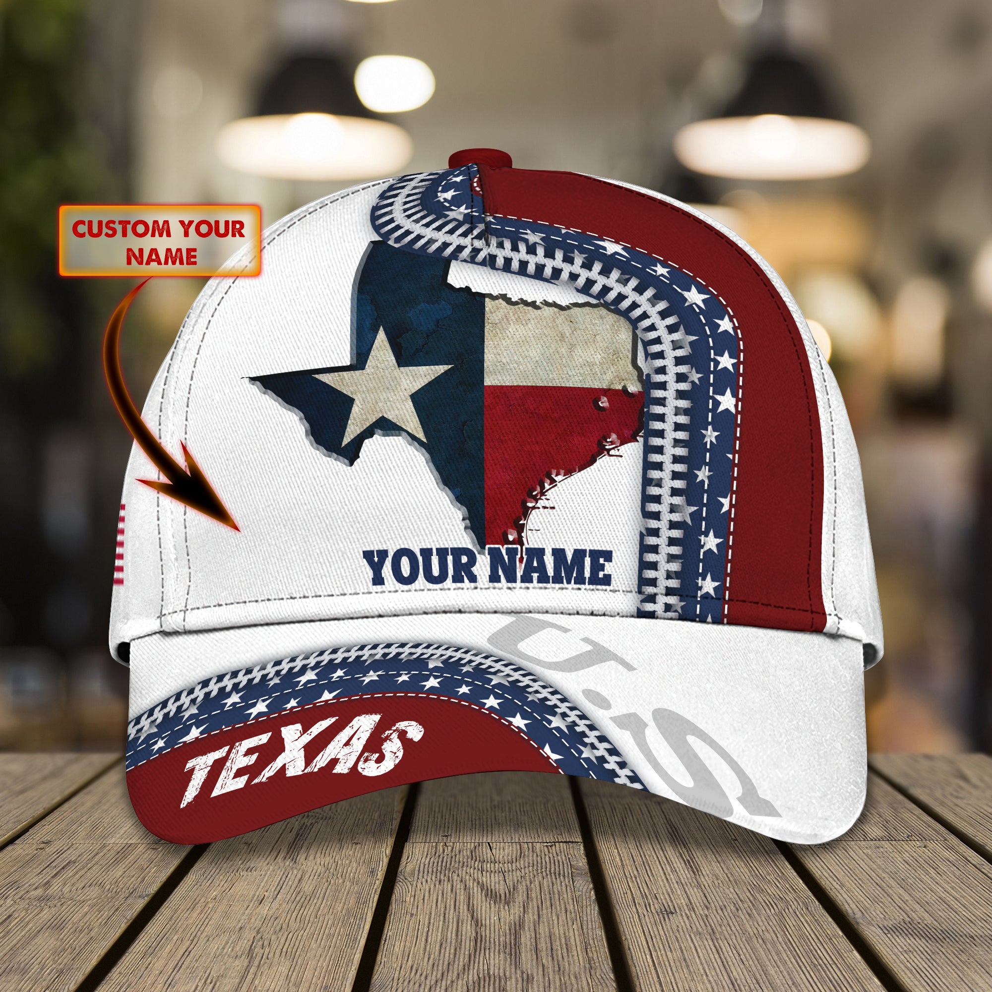 Texas - Personalized Name Cap 119 - Bhn97