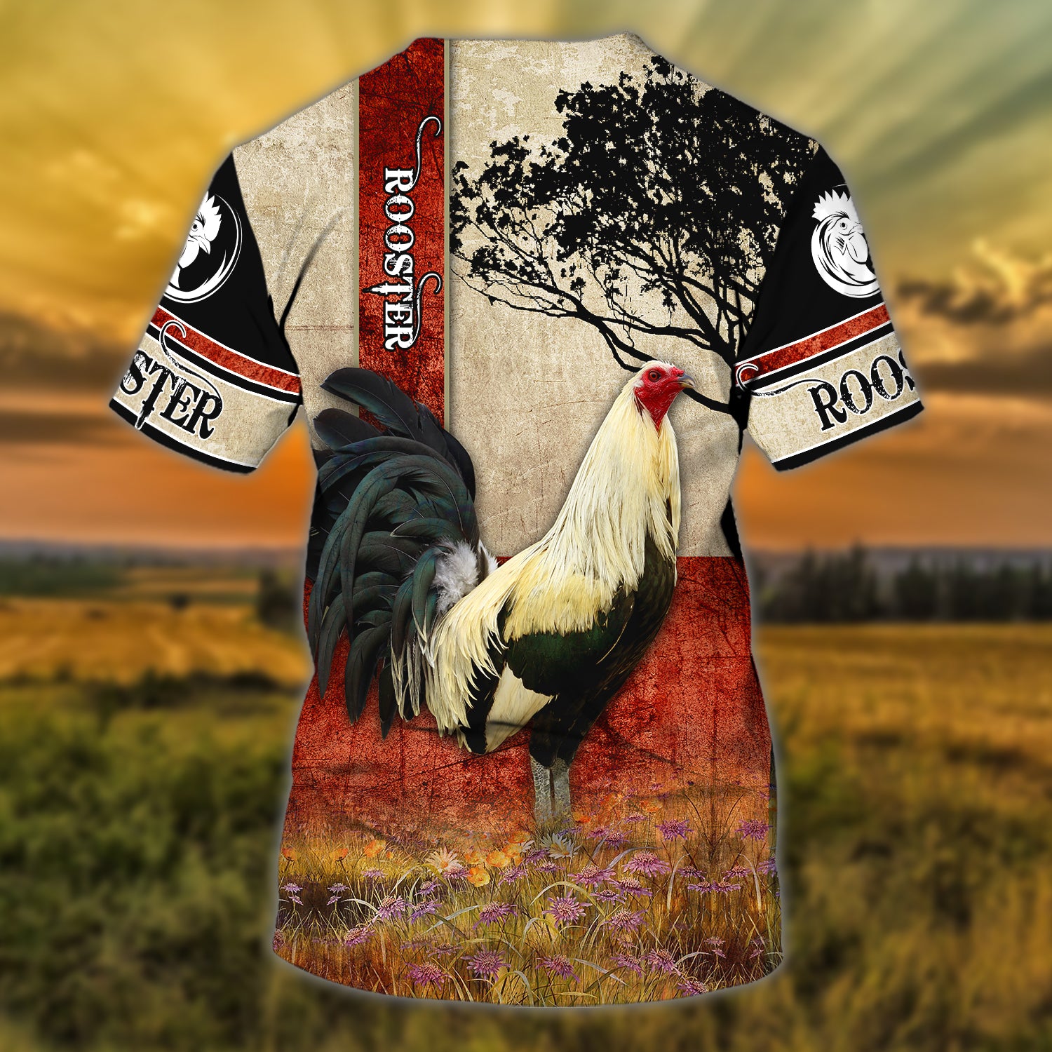 Rooster - Personalized Name 3D Tshirt 43 - Nvc97