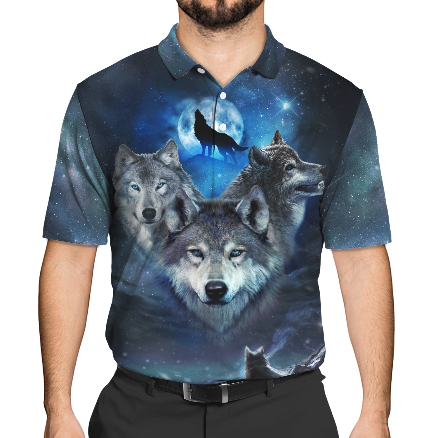 Wolf - 3D Full Print - TD96-1