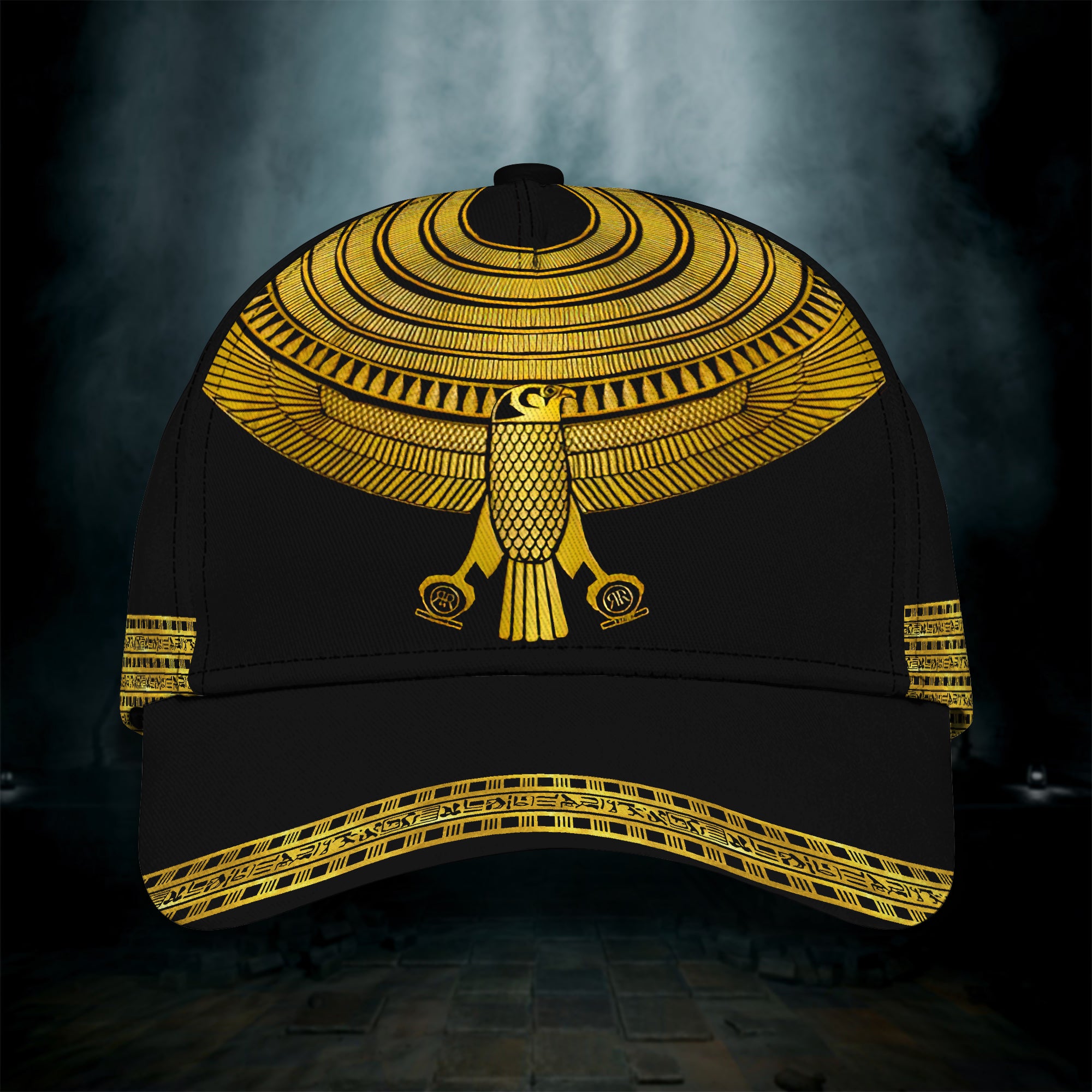 Golden Horus Black, Ancient Egypt Cap