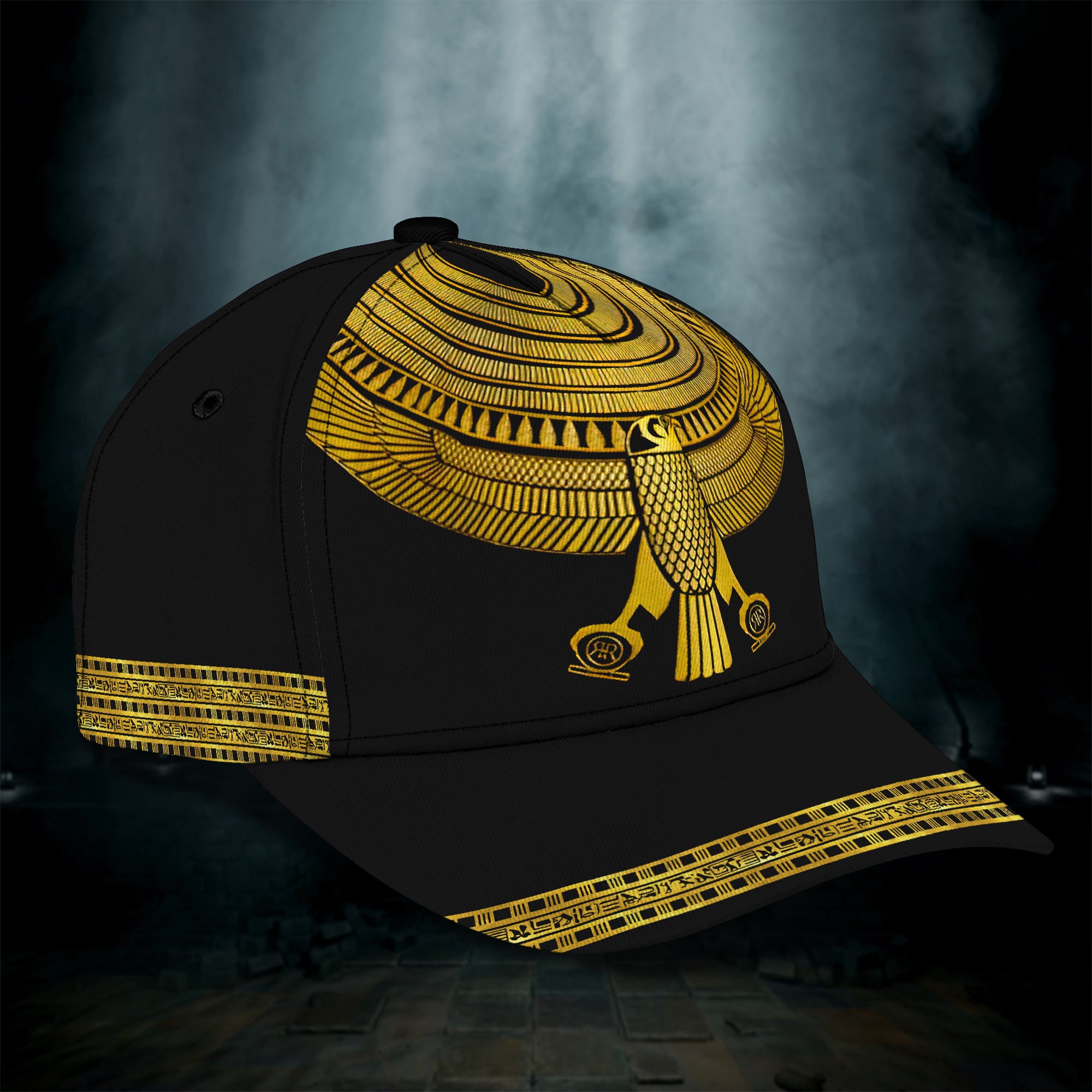 Golden Horus Black, Ancient Egypt Cap