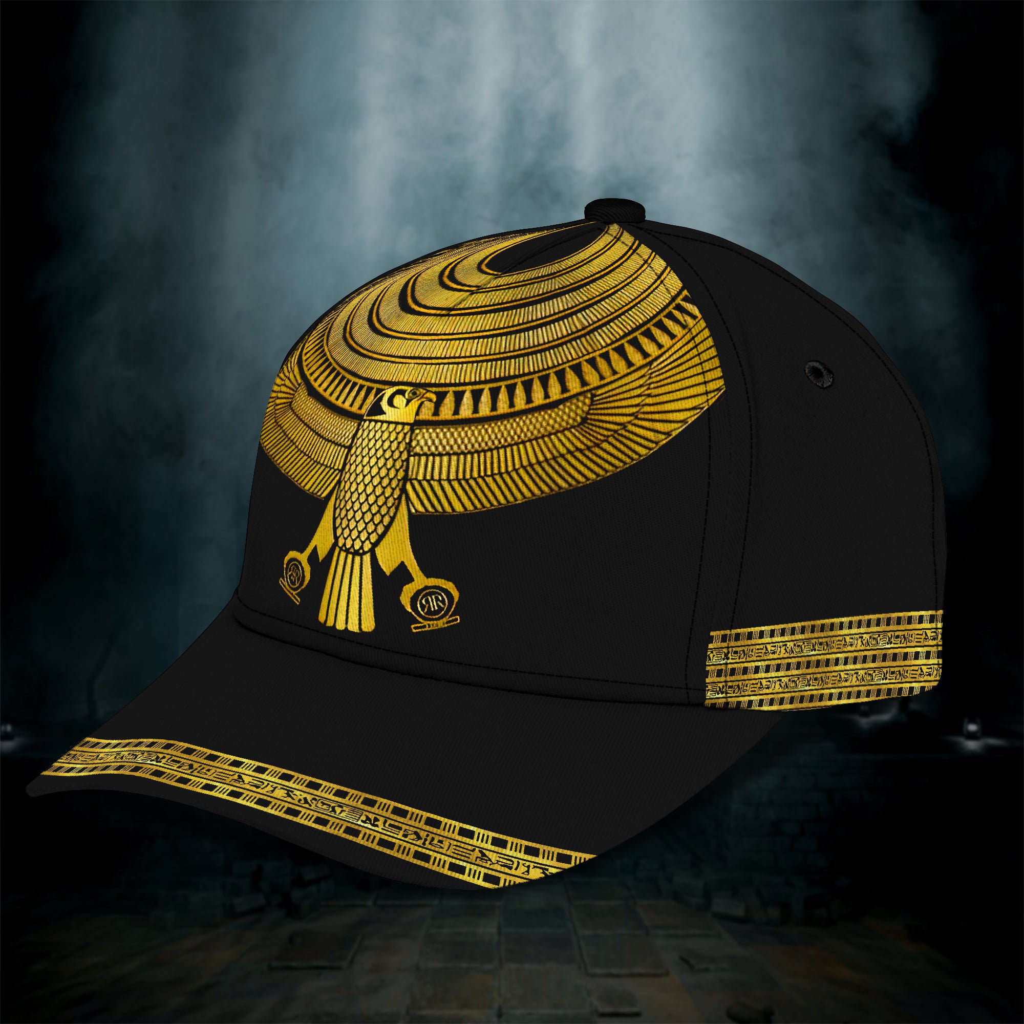 Golden Horus Black, Ancient Egypt Cap