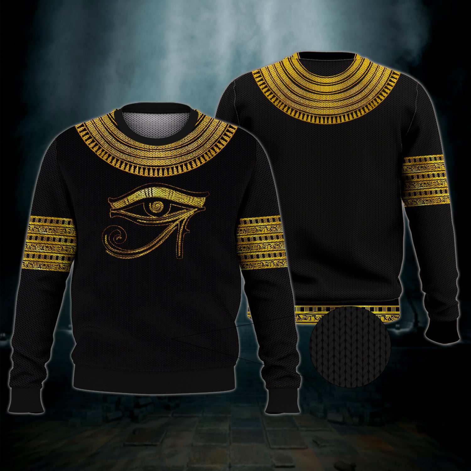 Eye of Horus God, Ancient Egypt 3D Shirts