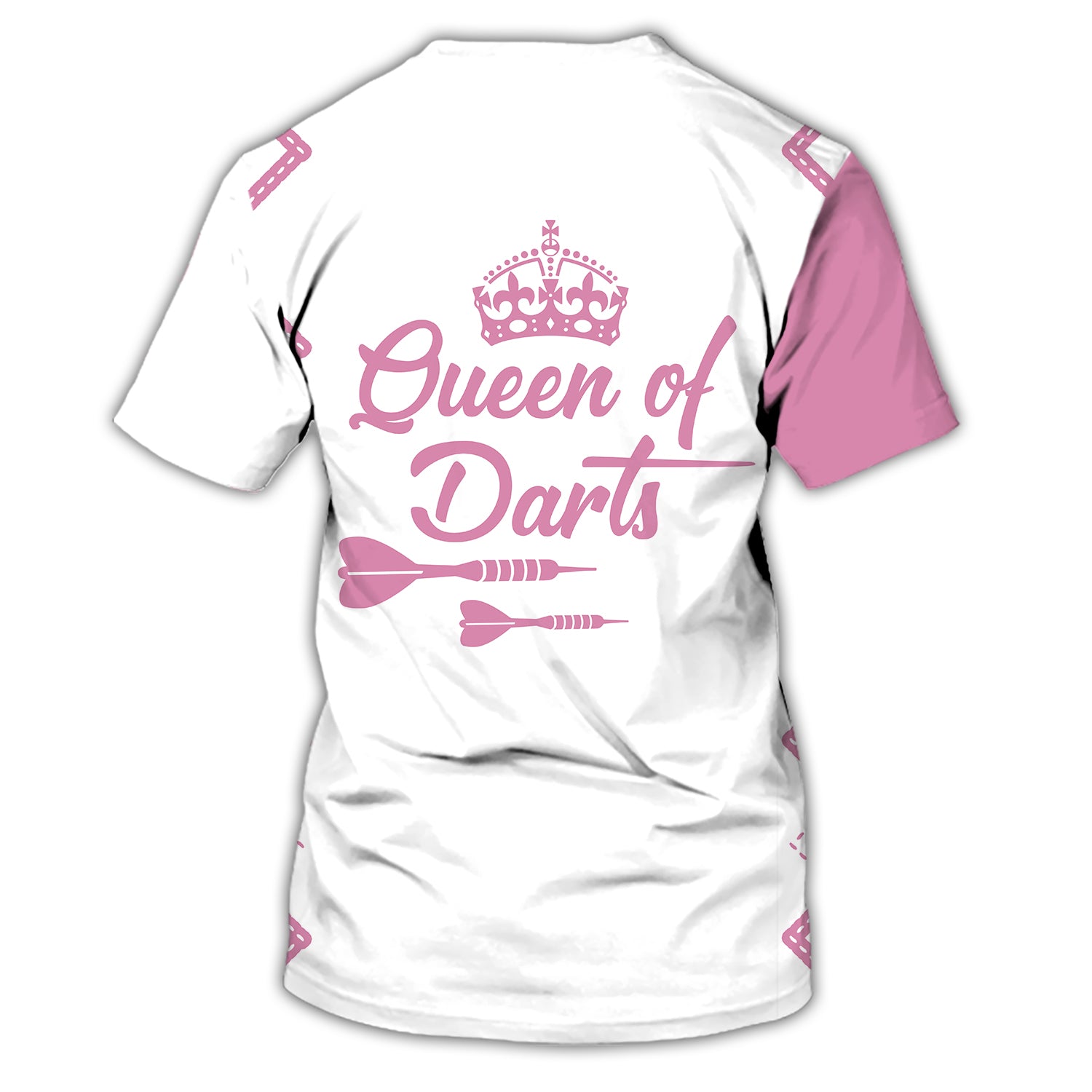 Personalized Name Queen Of Darts 3D Printed Shirts