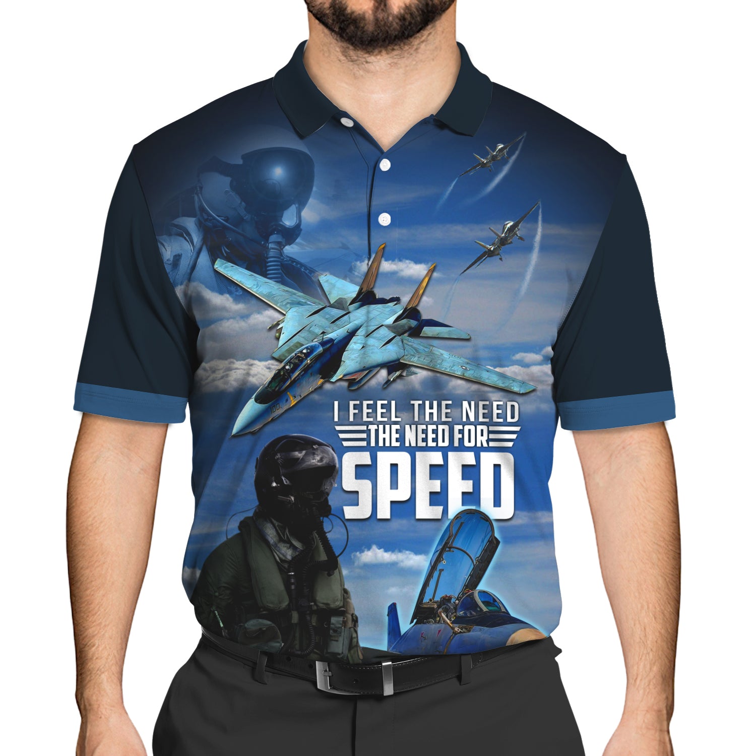 I Feel The Need - The Need For Speed 3D Polo Shirt 209, Nvc97