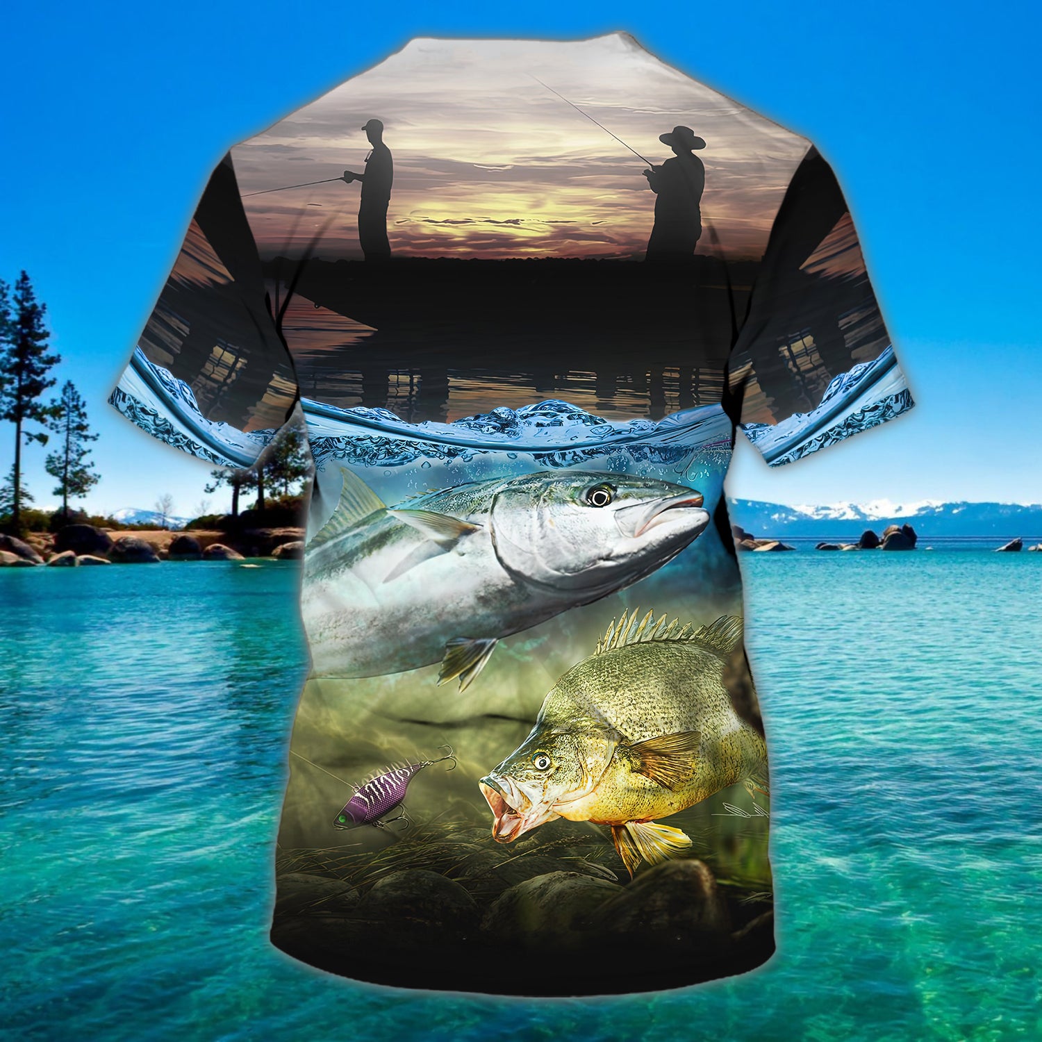 Fishing Personalized Name 3D T Shirt 191, Nvc97