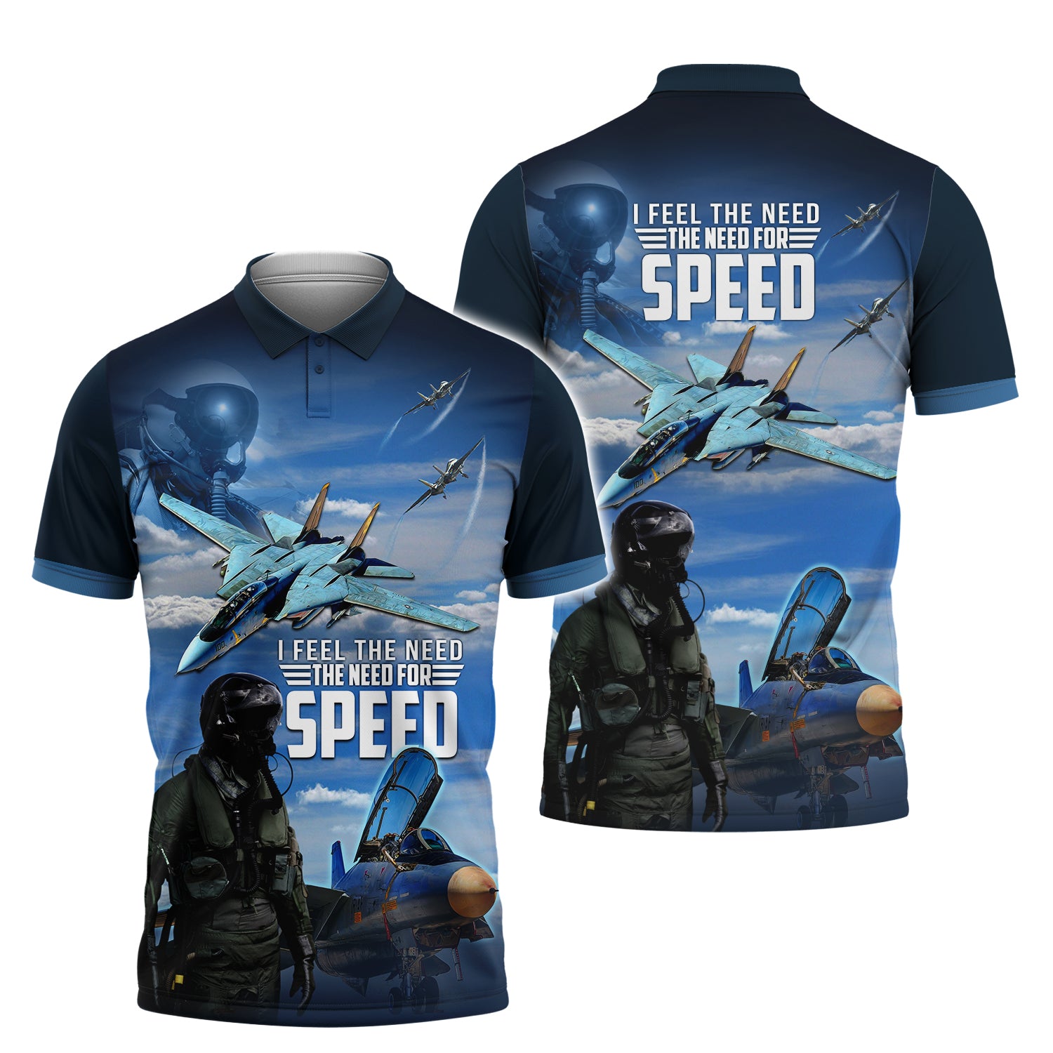 I Feel The Need - The Need For Speed 3D Polo Shirt 209, Nvc97