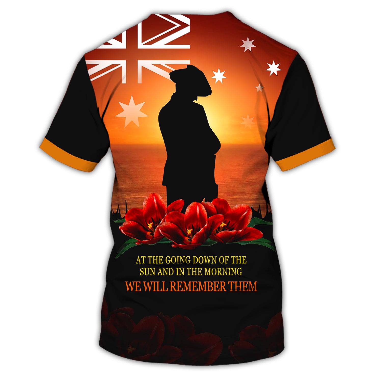 Anzac Lest We Forget 3D T Shirt 146 - Nvc97