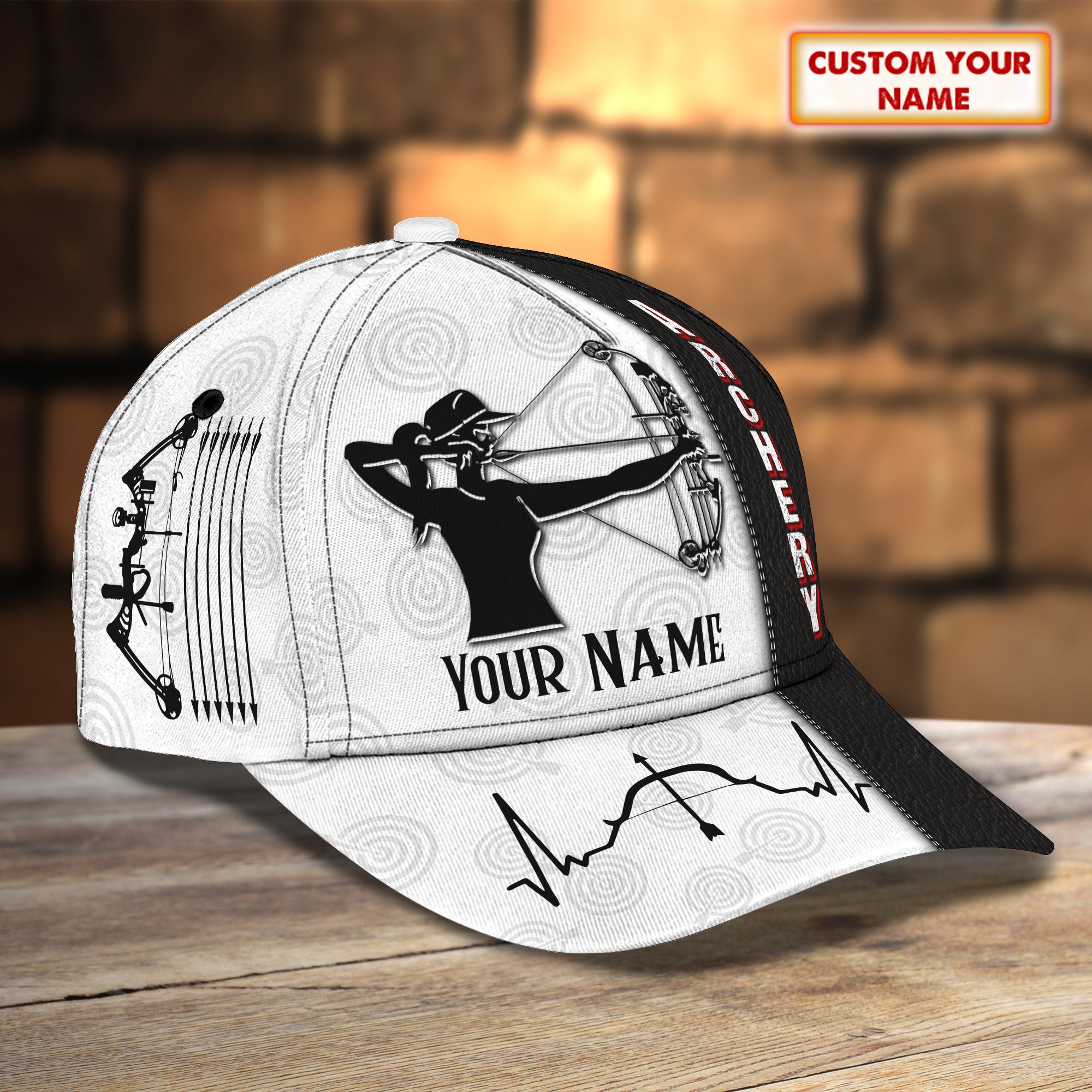 Female - Archery Personalized Name Cap 78 - Nsd99