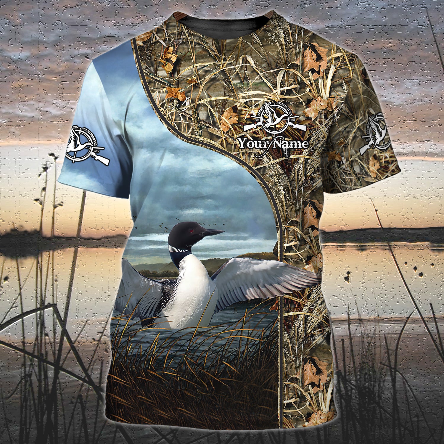 Loon 2 - Personalized Name 3D Tshirt 21 - Nvc97