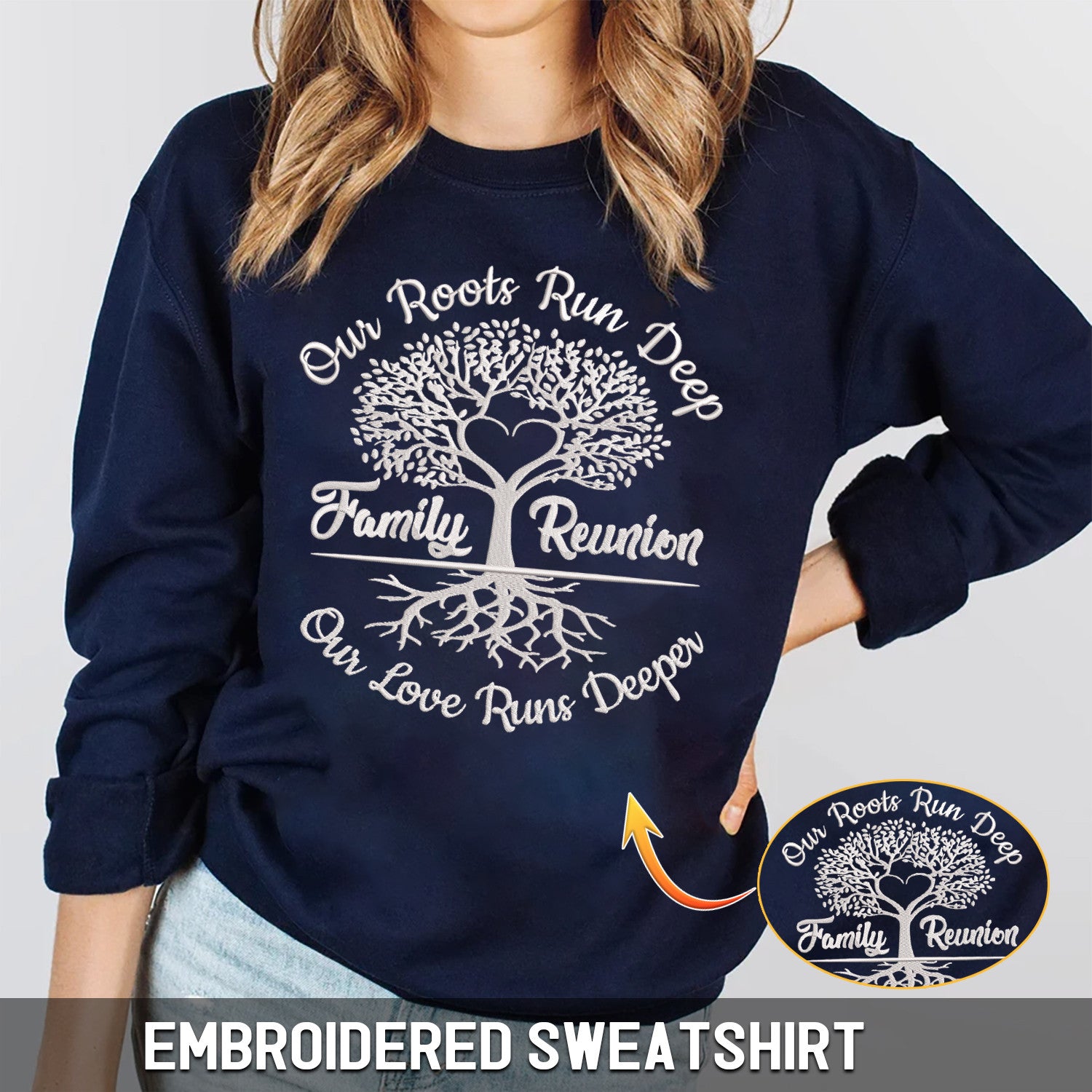 Embroidered Family Shirt