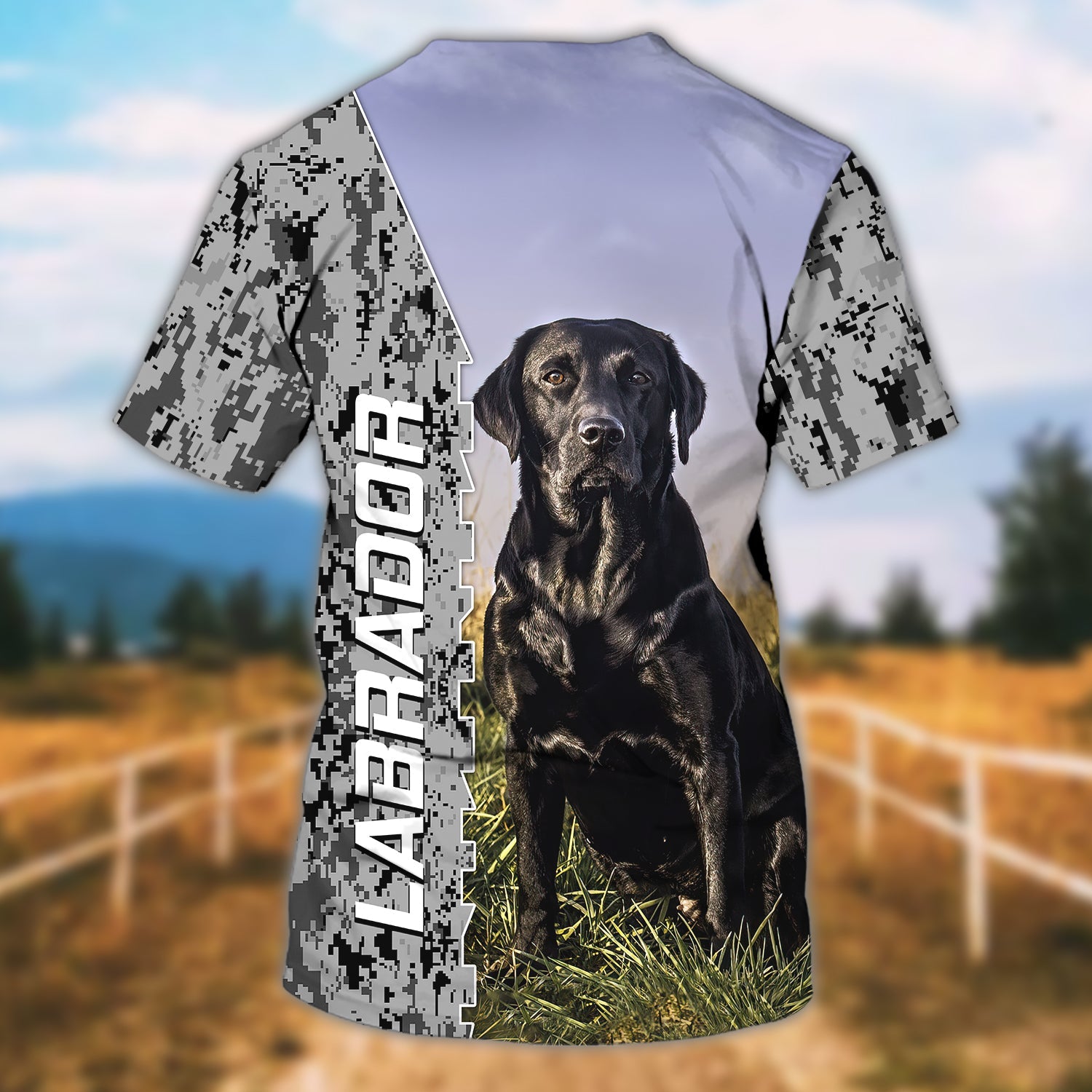 Labrador - Personalized Name 3D Tshirt 48 - QB95