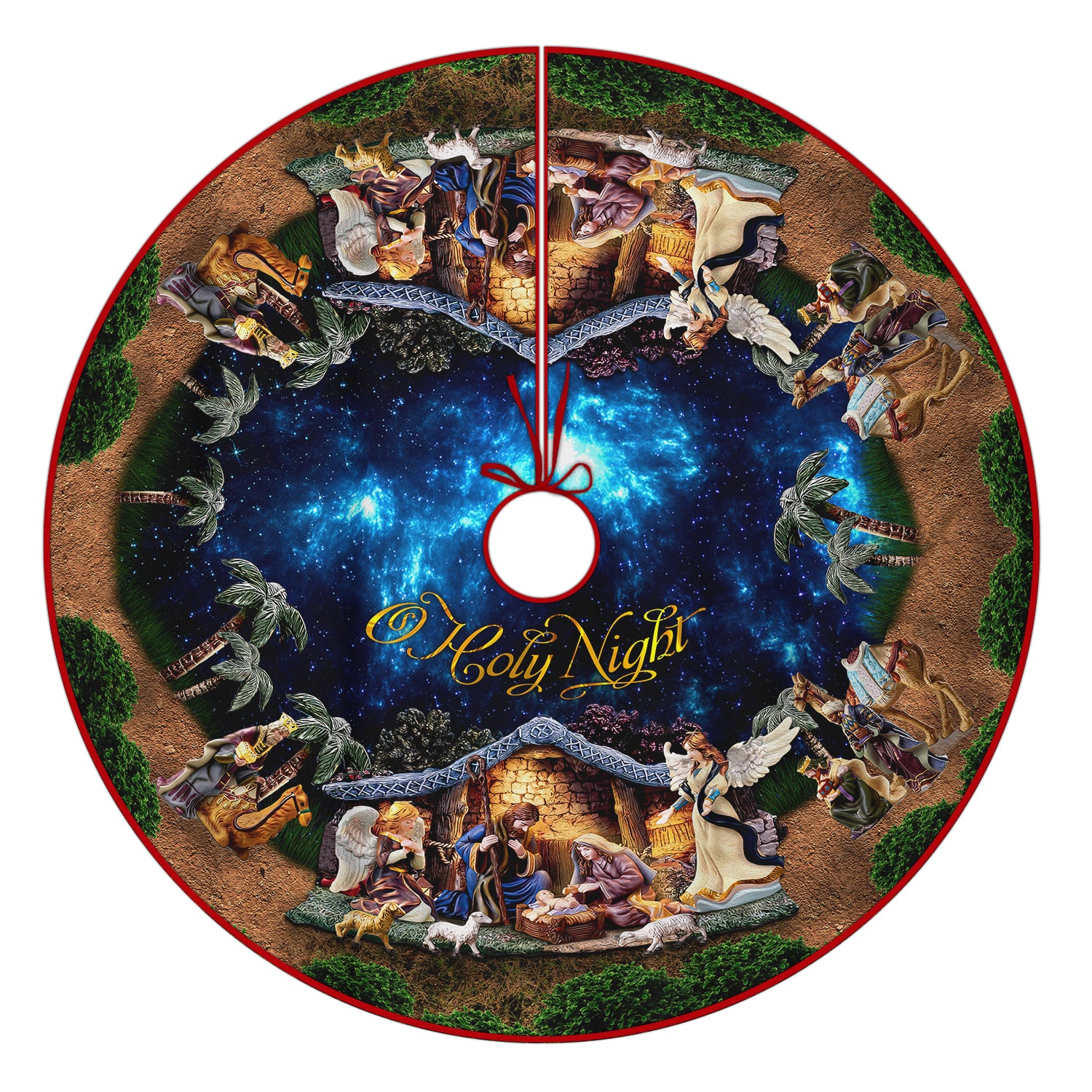 CHRISTMAS TREE SKIRT - Nativity of Jesus - FULY6