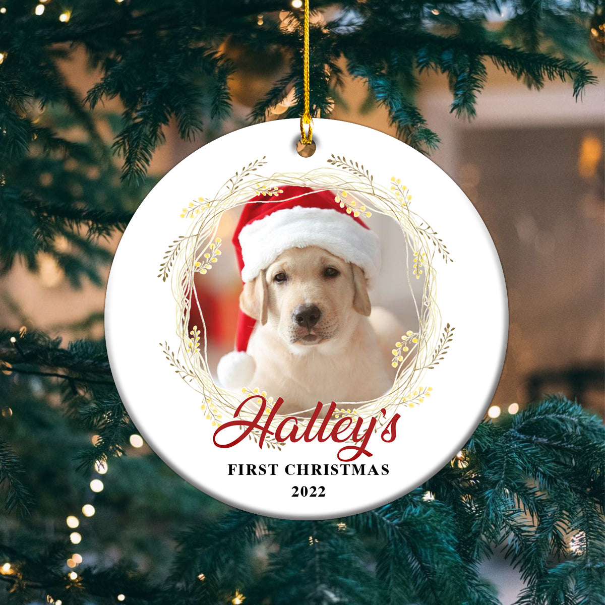 First Christmas, Personalized Christmas Ornaments, Custom Photo Gift
