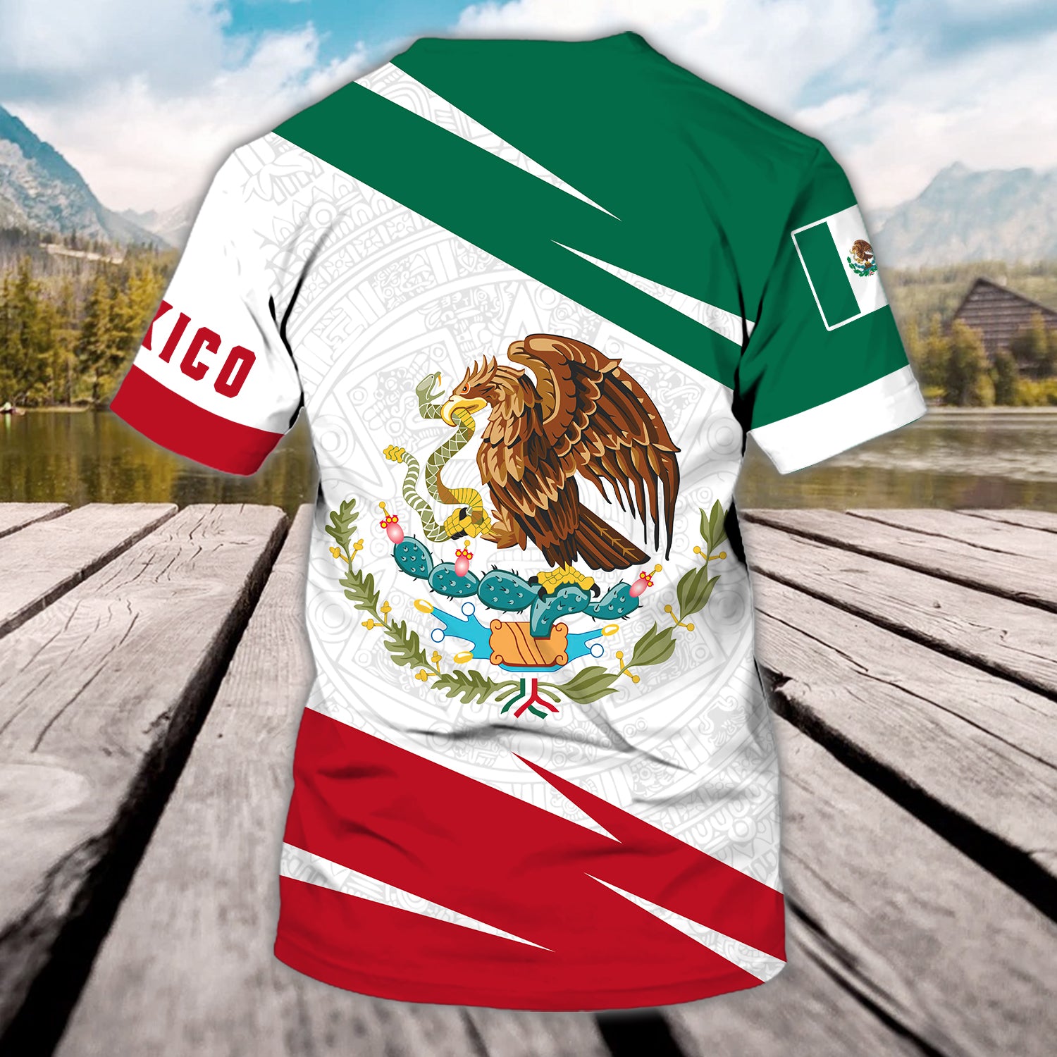 Mexico - Personalized Name 3D Tshirt 22 - Nvc97