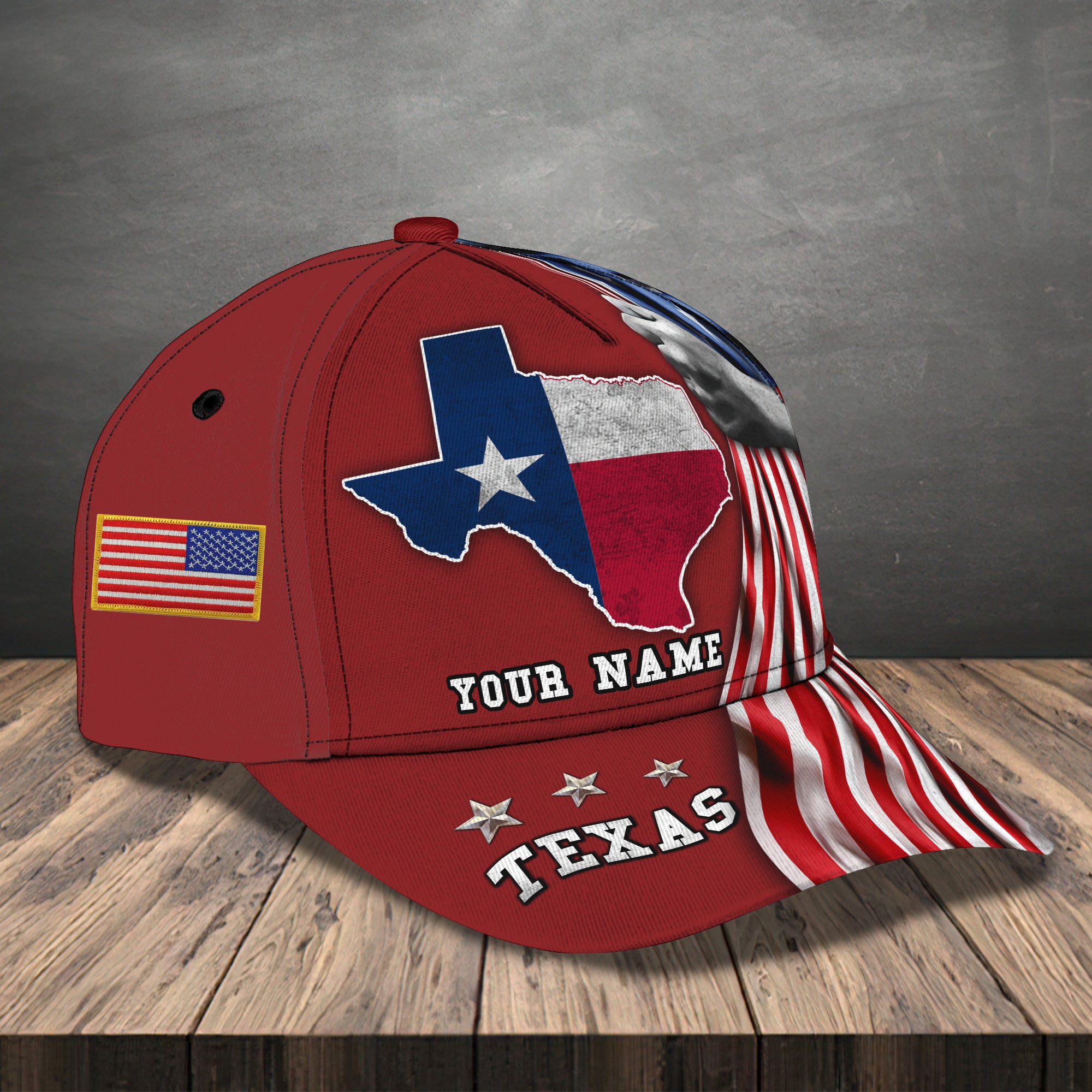 Texas - Personalized Name Cap 51 - Nvc97