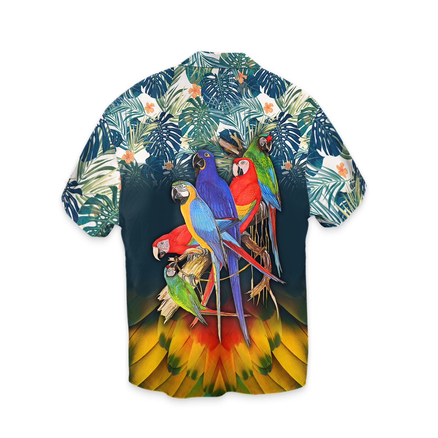 Parrot - 3D Hawaiian Men's - NA93