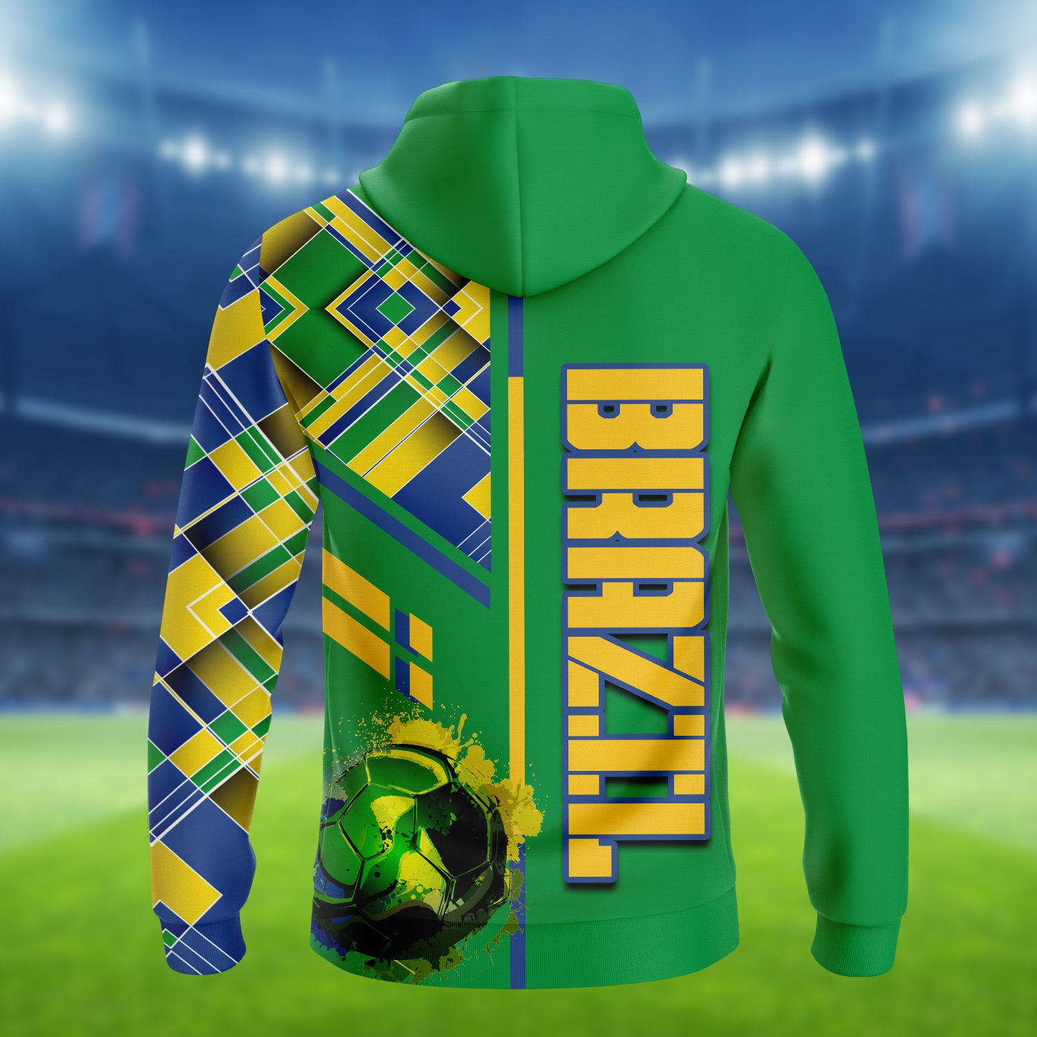 Brazil Fans Design Shirt 3D Tshirt For The Brazil Fans