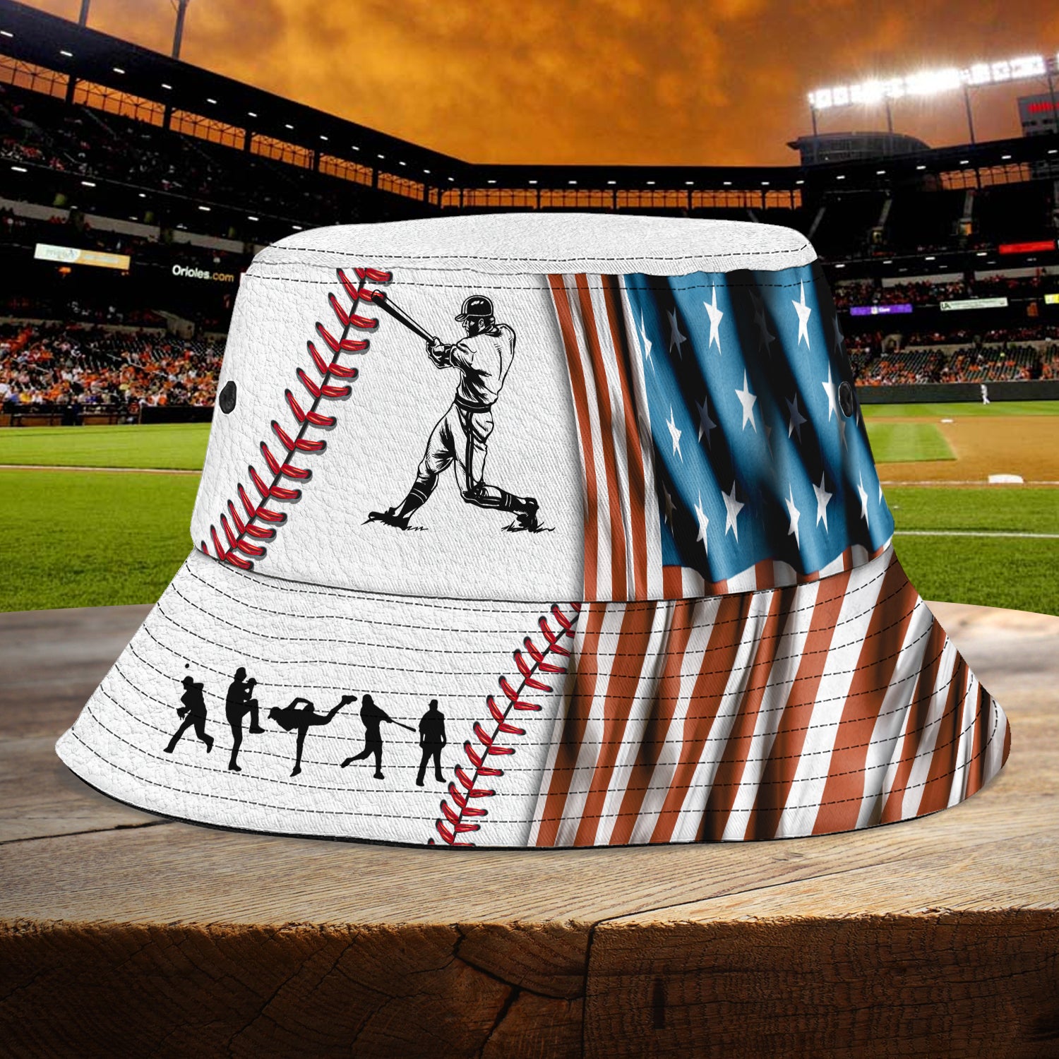 Custom Bucket Hat - Baseball - Fuly 17