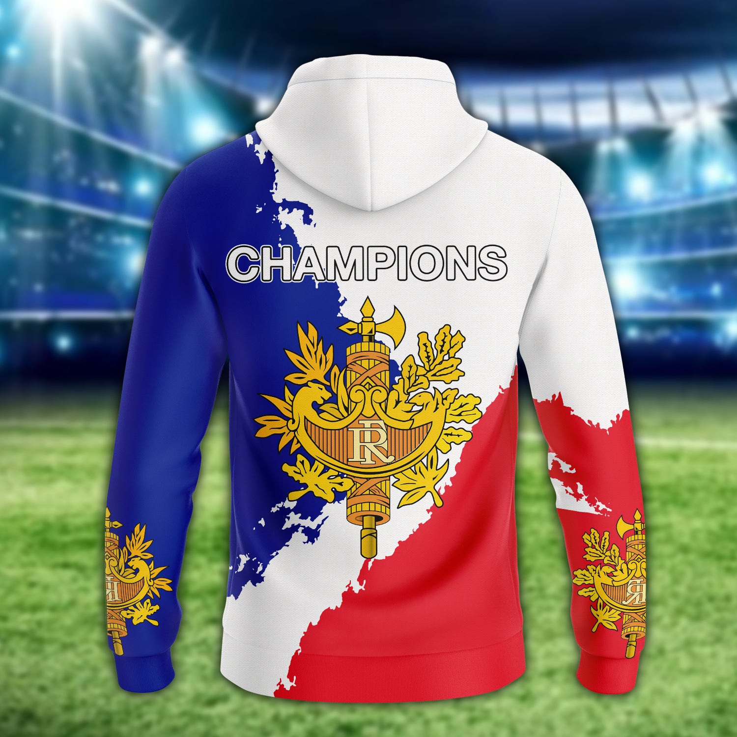 France Football Fans Design Tee Shirt 3D Printed