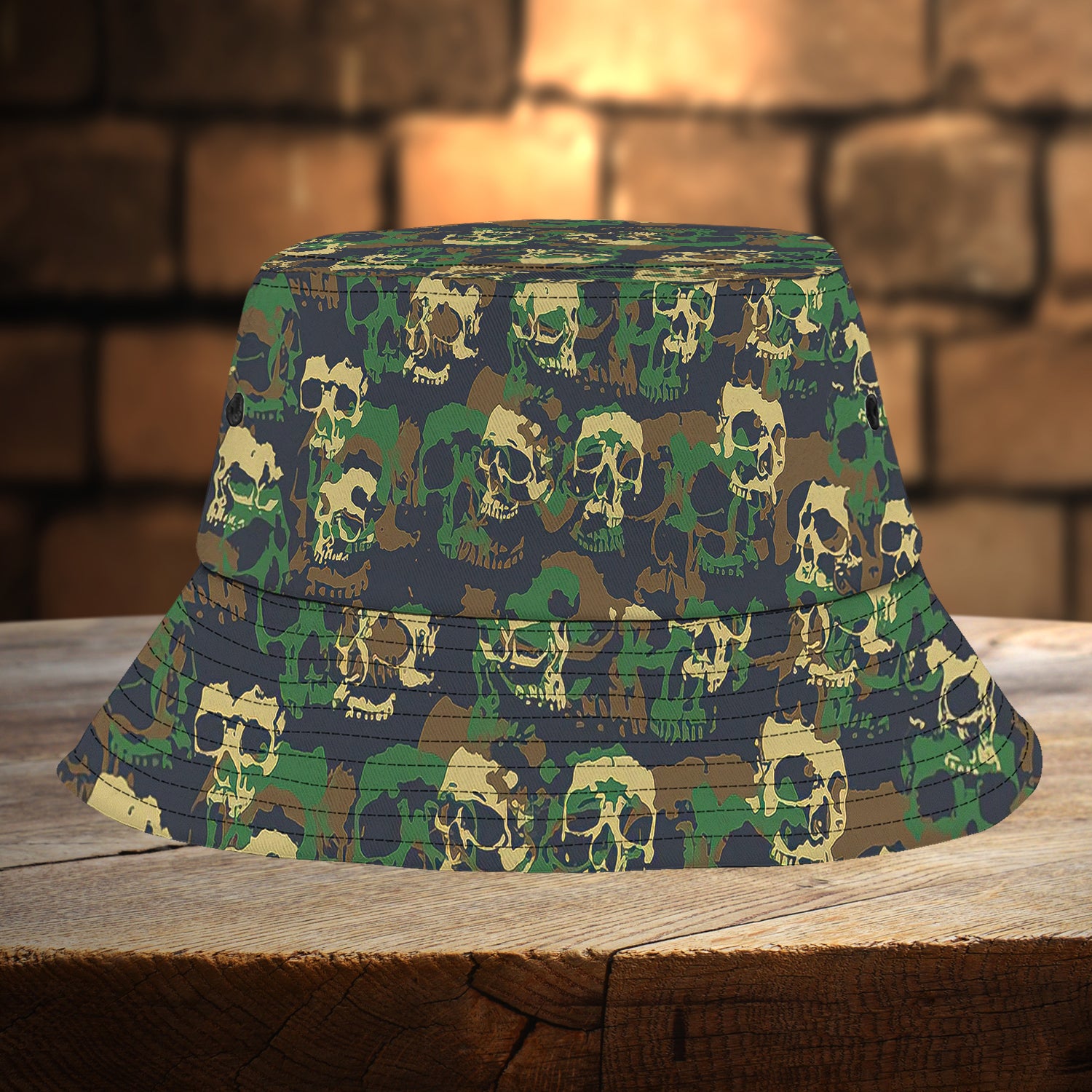 Custom Bucket Hat - Skull - Vhv-bucket-002