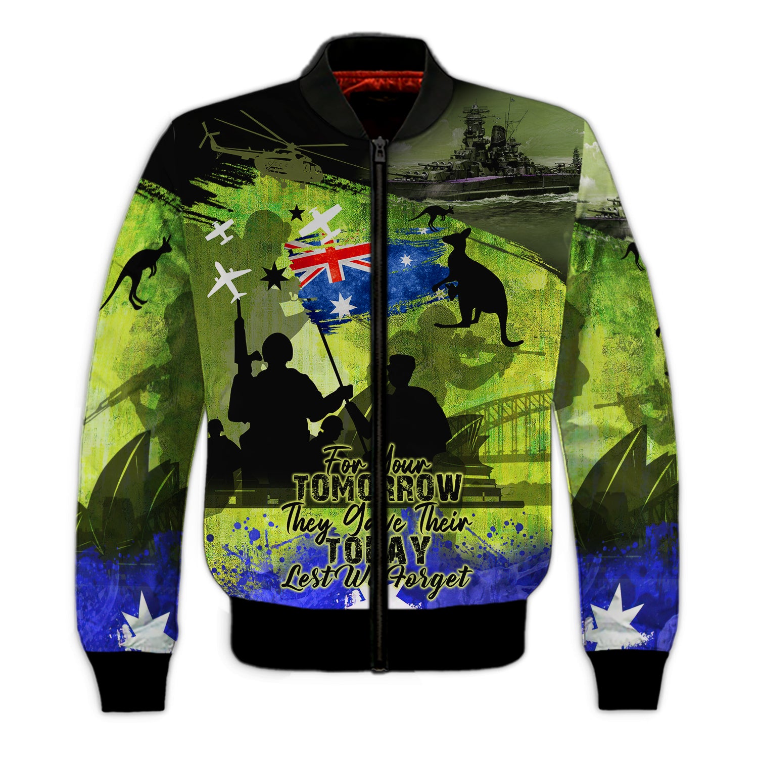 Anzac Day 25th April, Lest We Forget - 3D Full Print - Nsd99