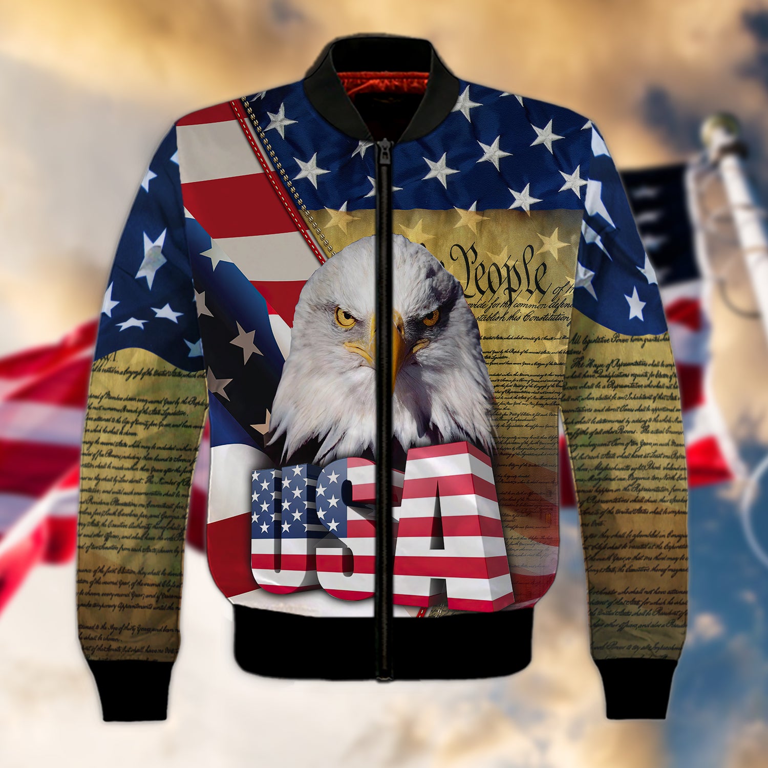 Eagle American Hawaiian Shirt - Independence Day Is Coming - 3D Full Print