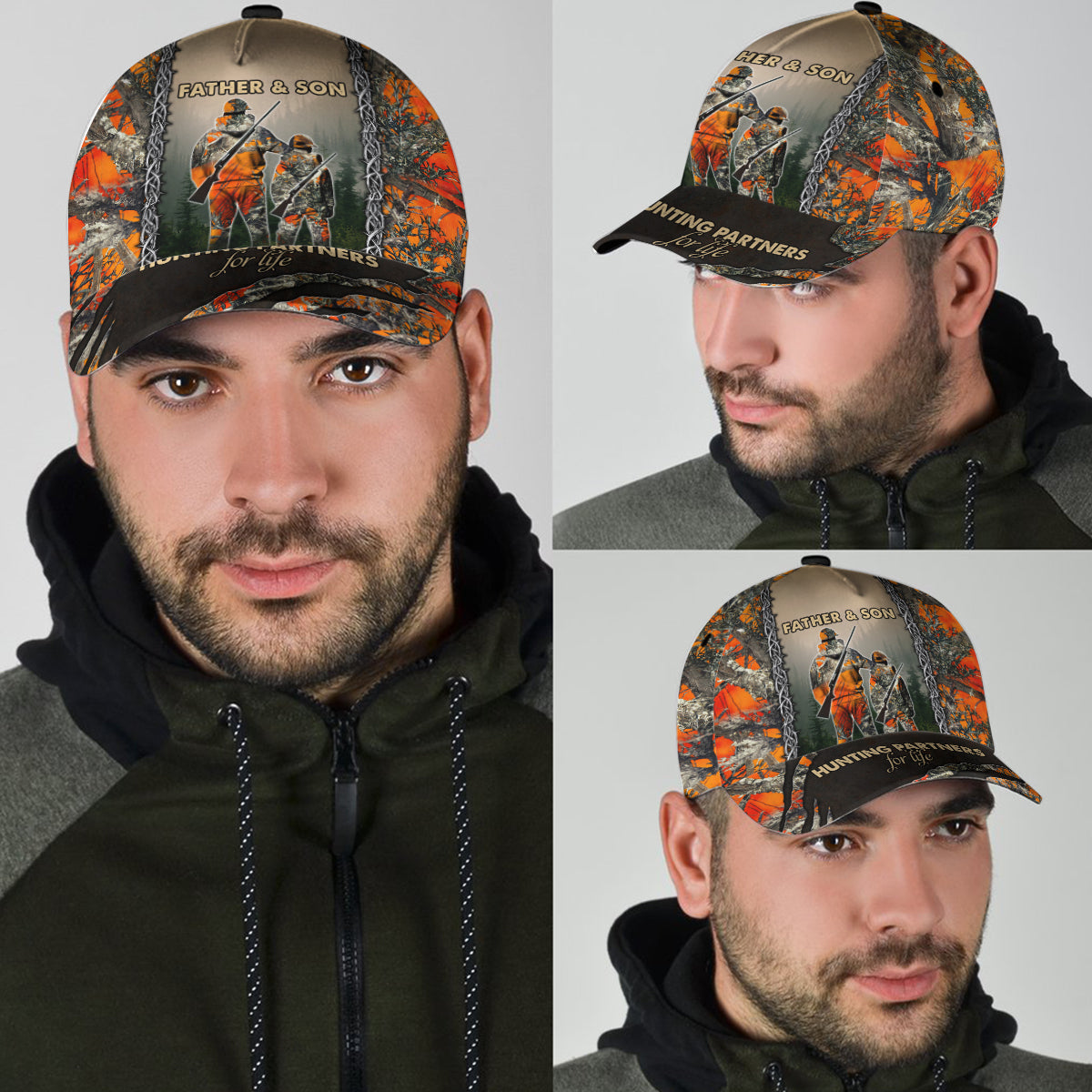 Father And Son Hunting Classic Cap - Hdmt