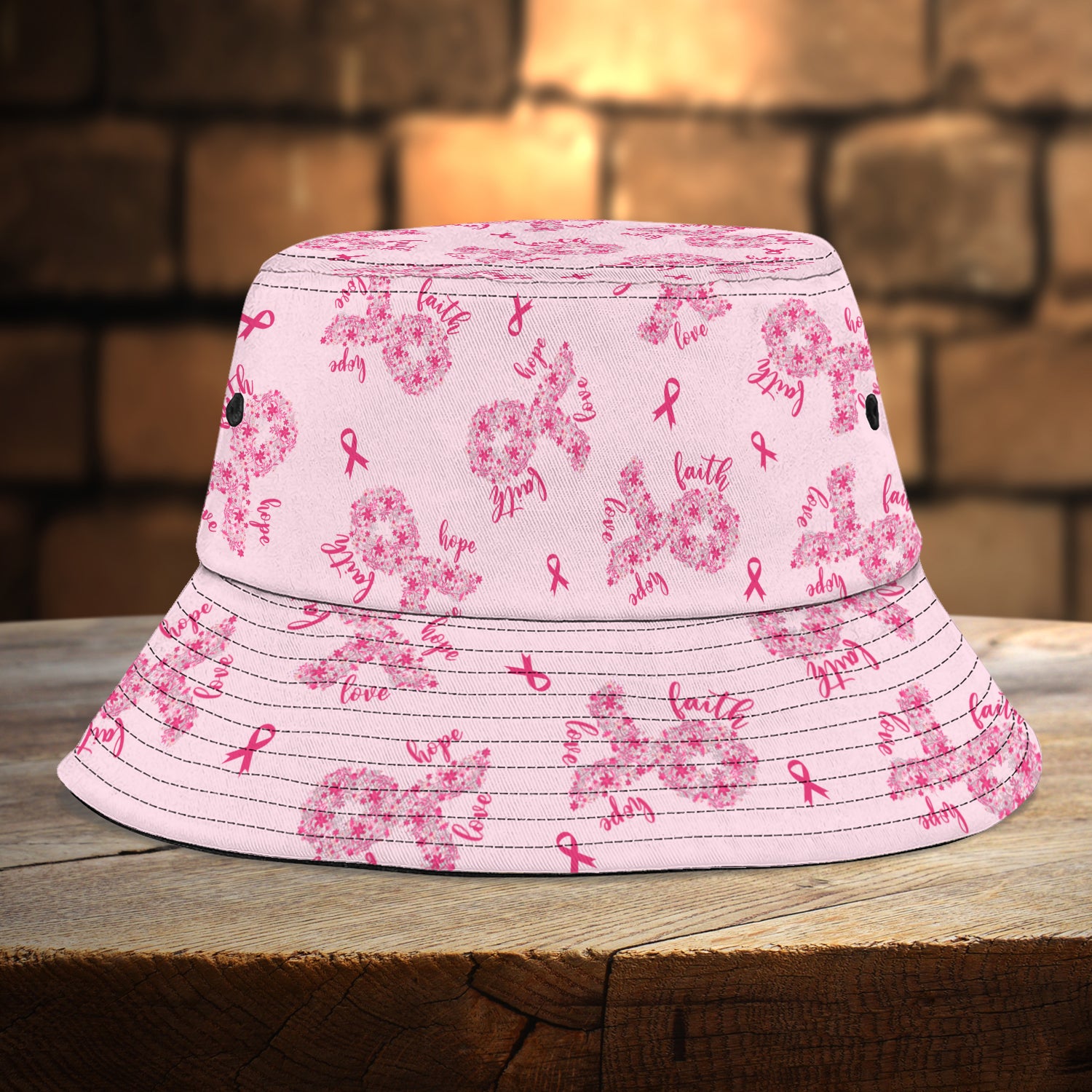 Breast Cancer Awareness 2  - Bucket Hat - Mitru (Sale)
