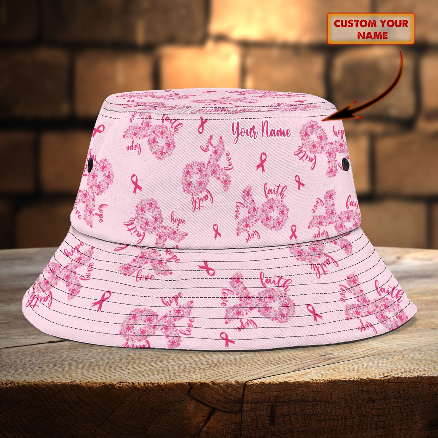 Breast Cancer Awareness 2  - Bucket Hat - Mitru (Sale)