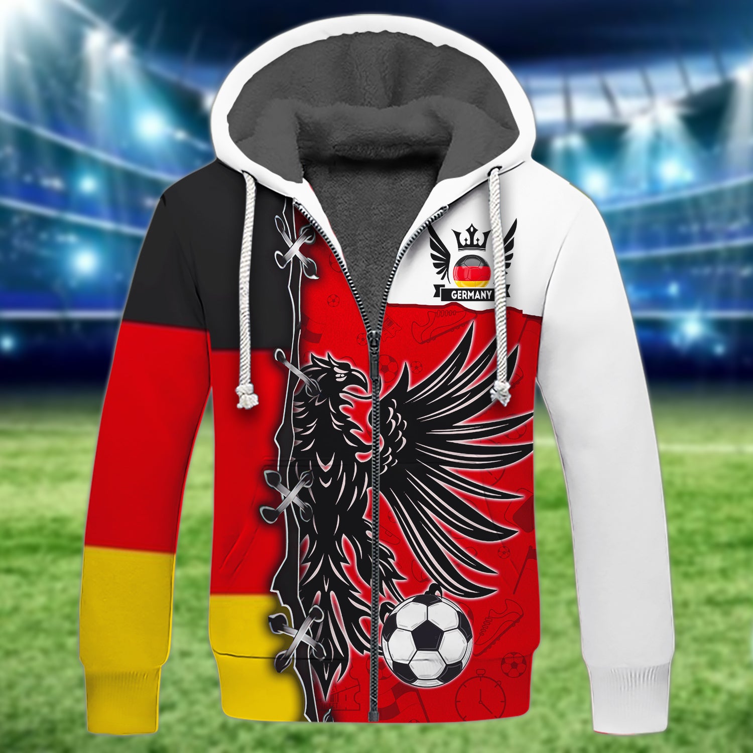 Germany Football Fans Graphic Design 3D Printed Tshirt For The Germany Fans