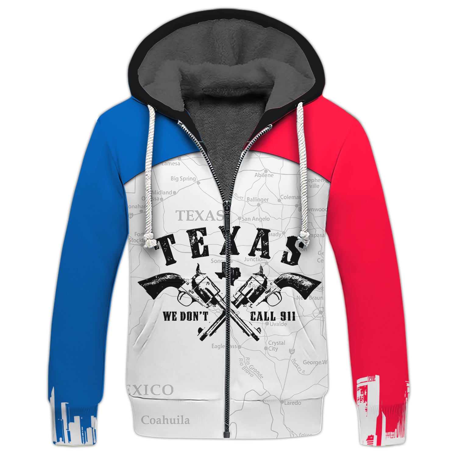 Texas We Don't Call 911 3D Full Print Hdmt