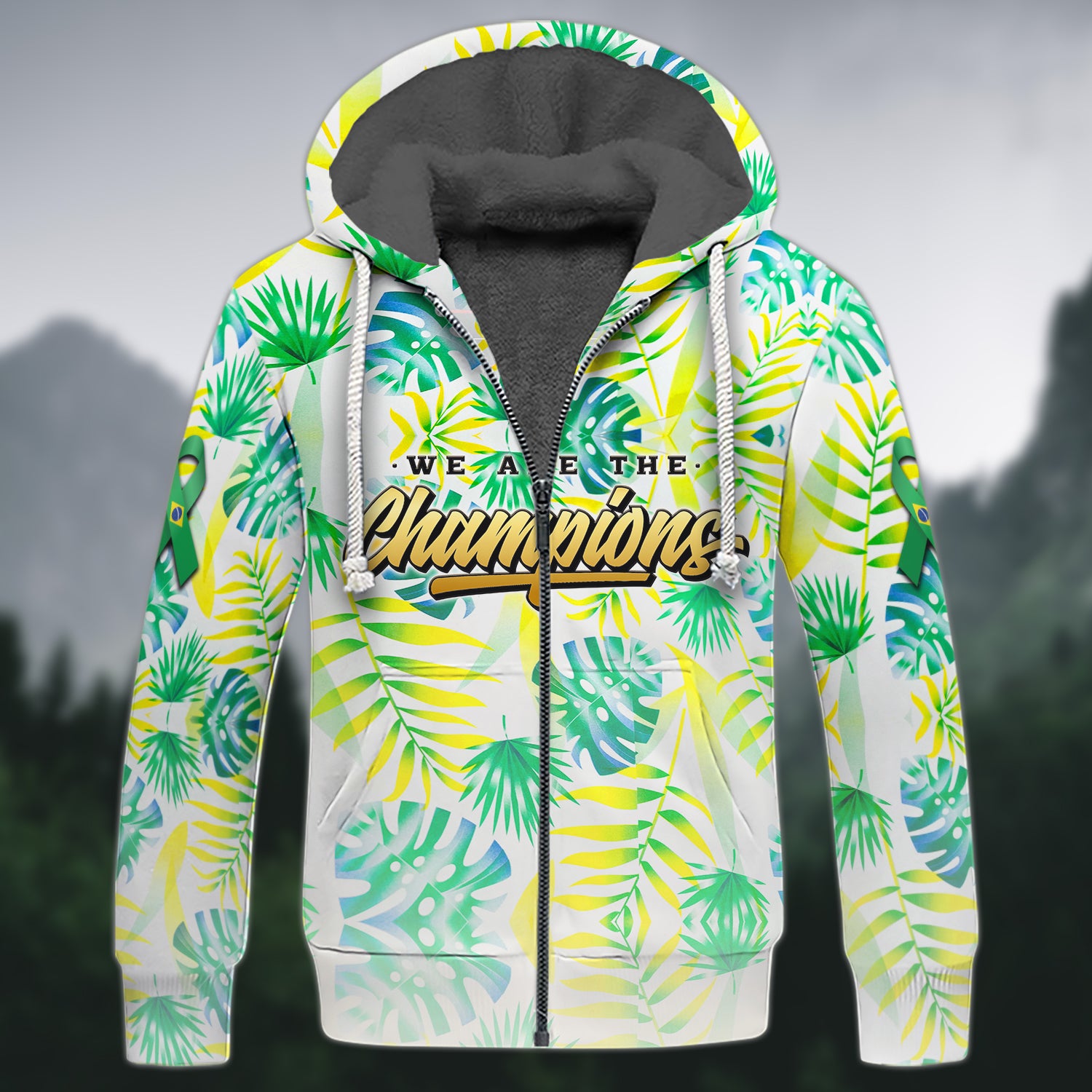 Brazil Fans Pattern Design Shirt 3D Printed Tshirt For The Brazil Fans