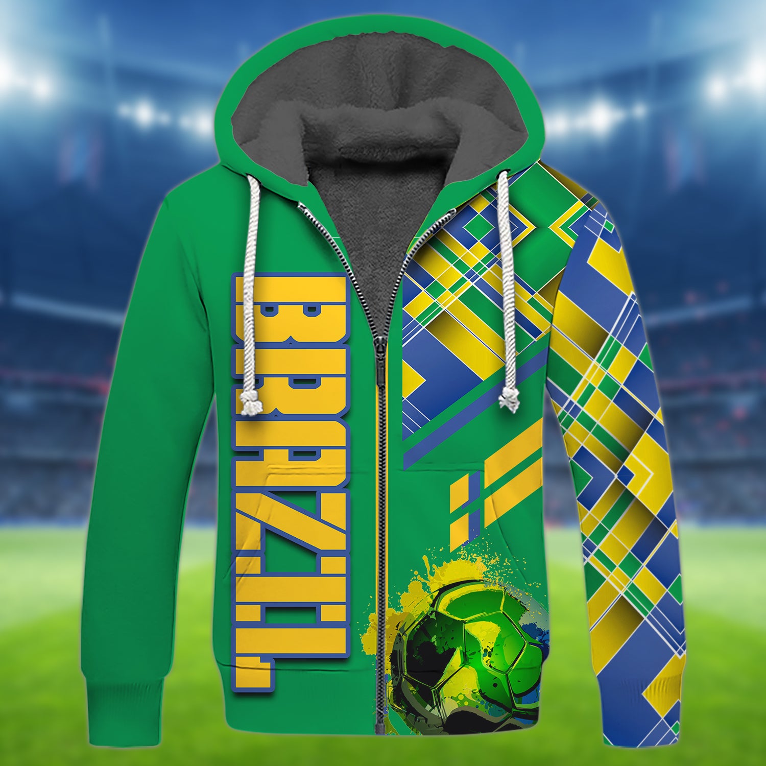 Brazil Fans Design Shirt 3D Tshirt For The Brazil Fans