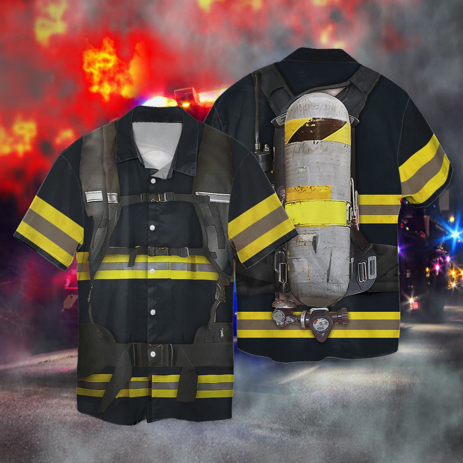 Firefighter - 3D Full Print - Tad 282