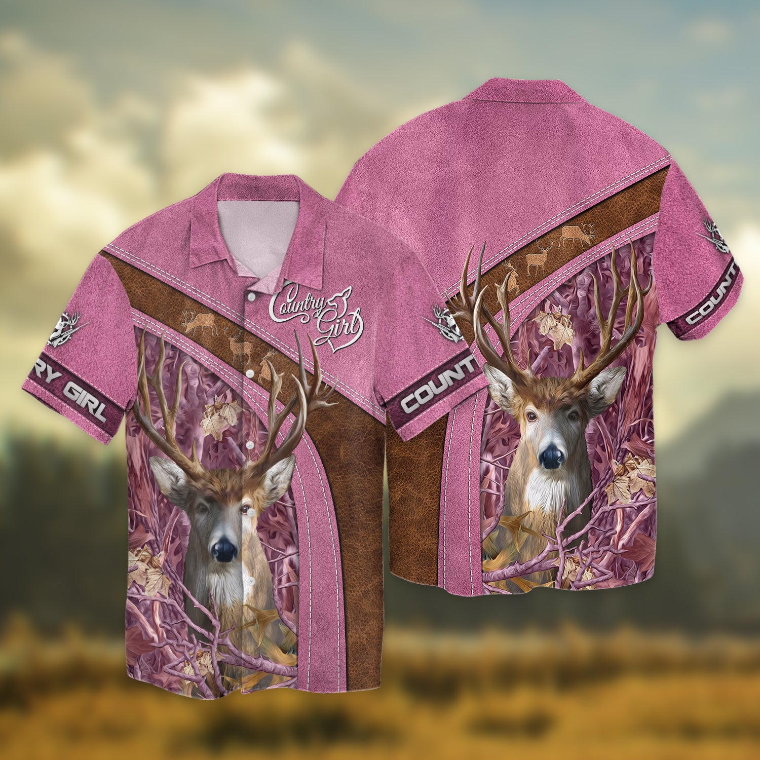 Country Girl - 3D Full Print Shirts - Tad 284
