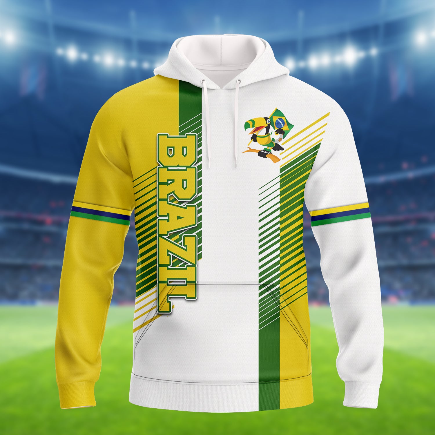 Brazil Fans Toucan Design Shirt 3D Printed Tshirt For The Brazil Fans