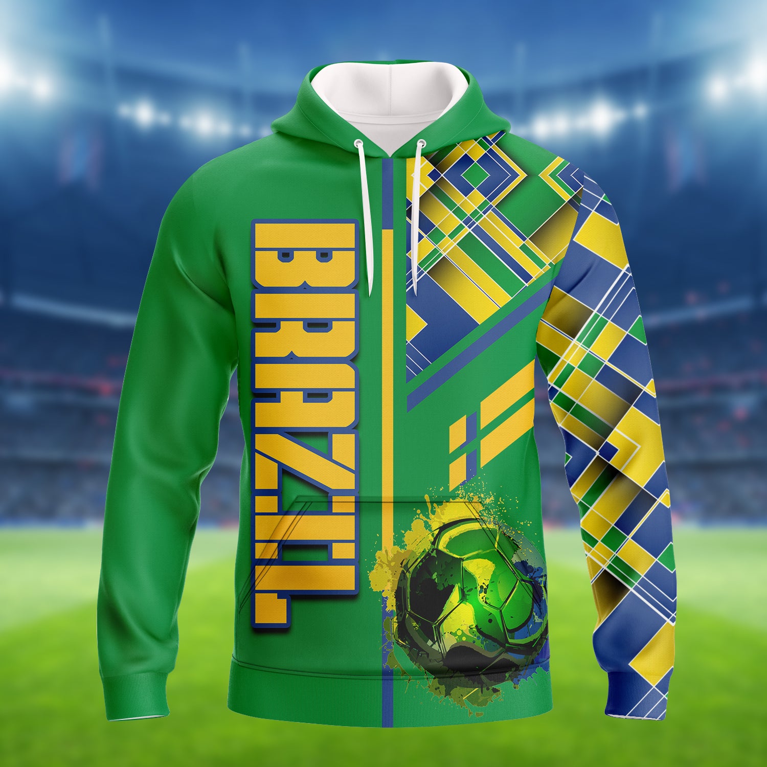 Brazil Fans Design Shirt 3D Tshirt For The Brazil Fans