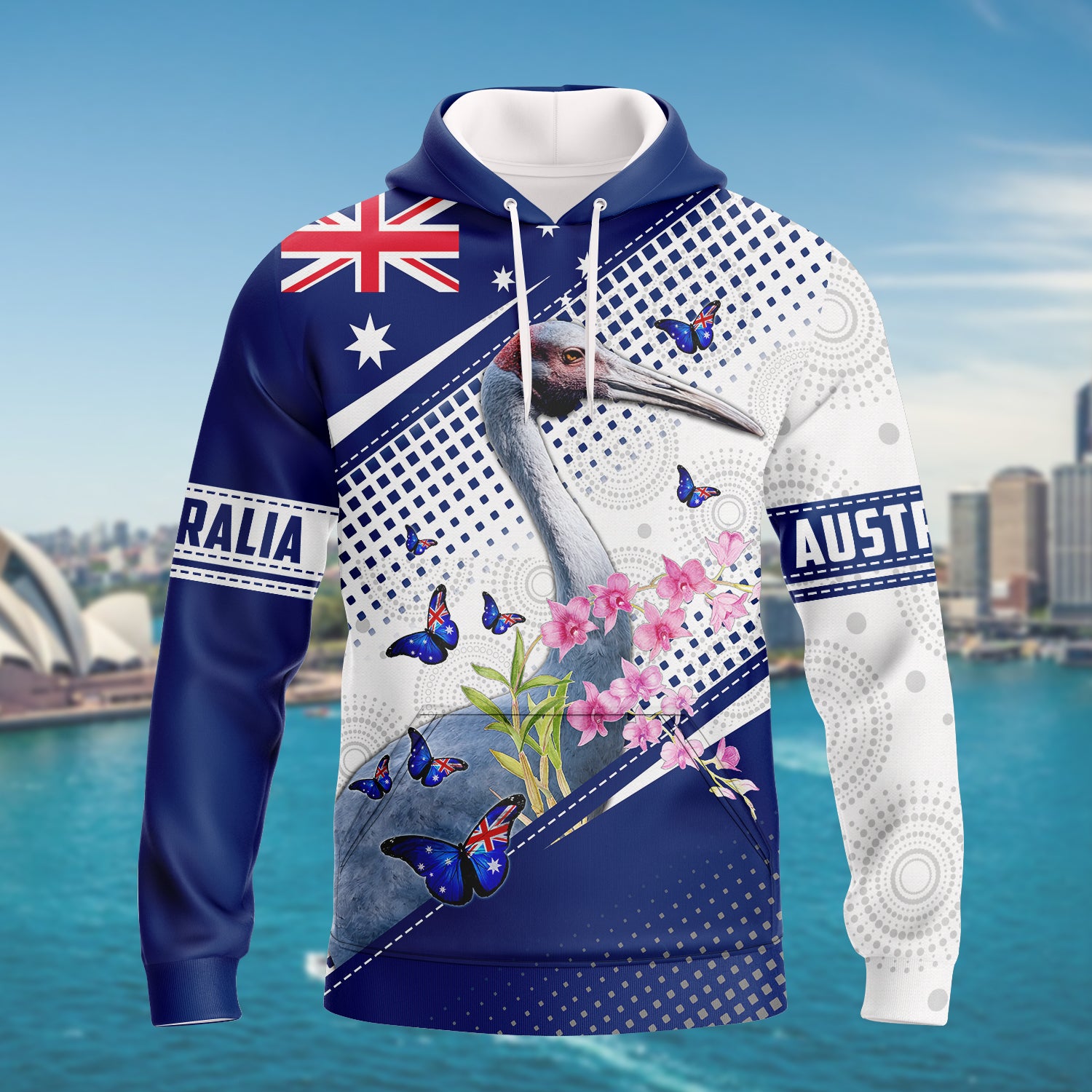 Australia, Love Brolga - 3D Full Print - Tad 503