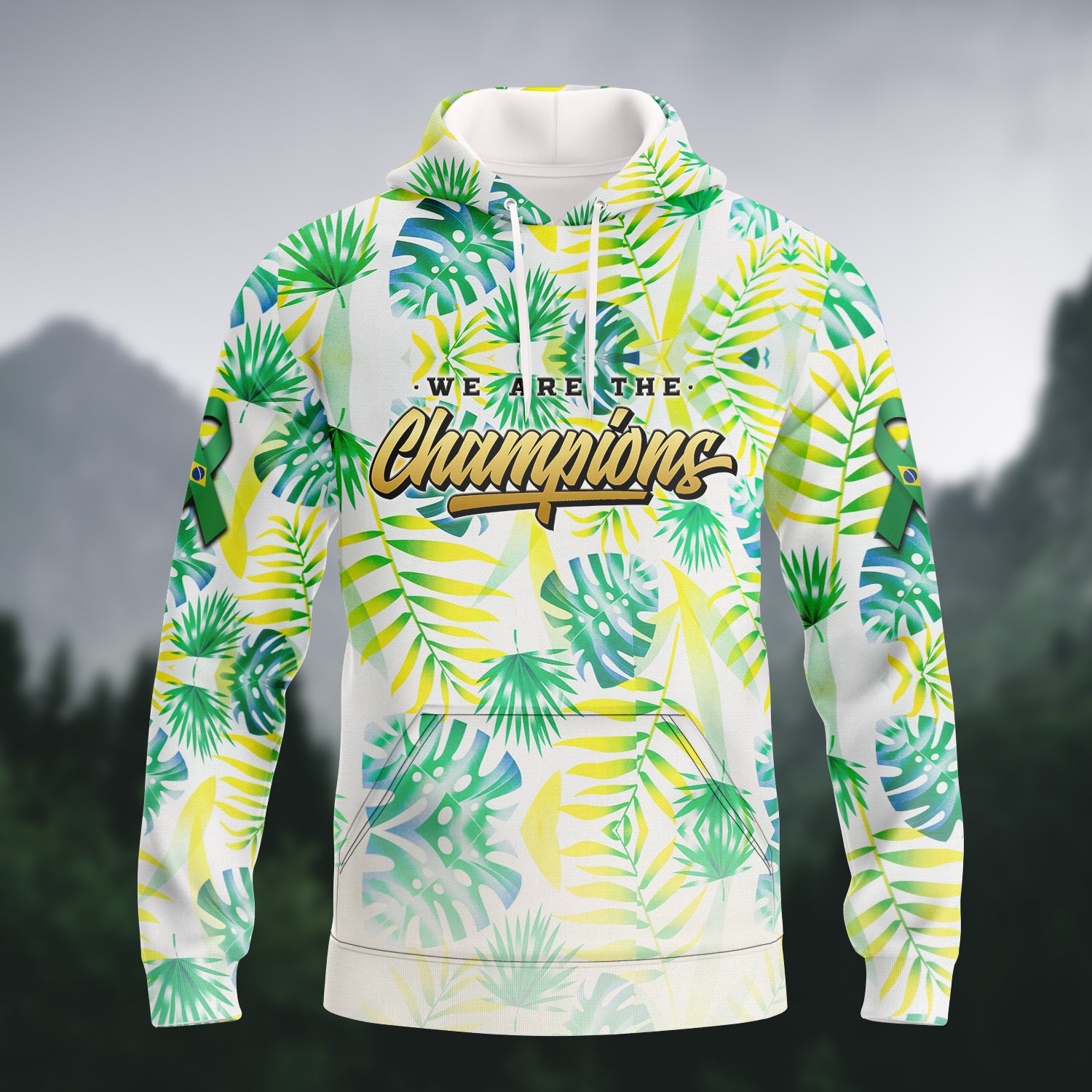 Brazil Fans Pattern Design Shirt 3D Printed Tshirt For The Brazil Fans