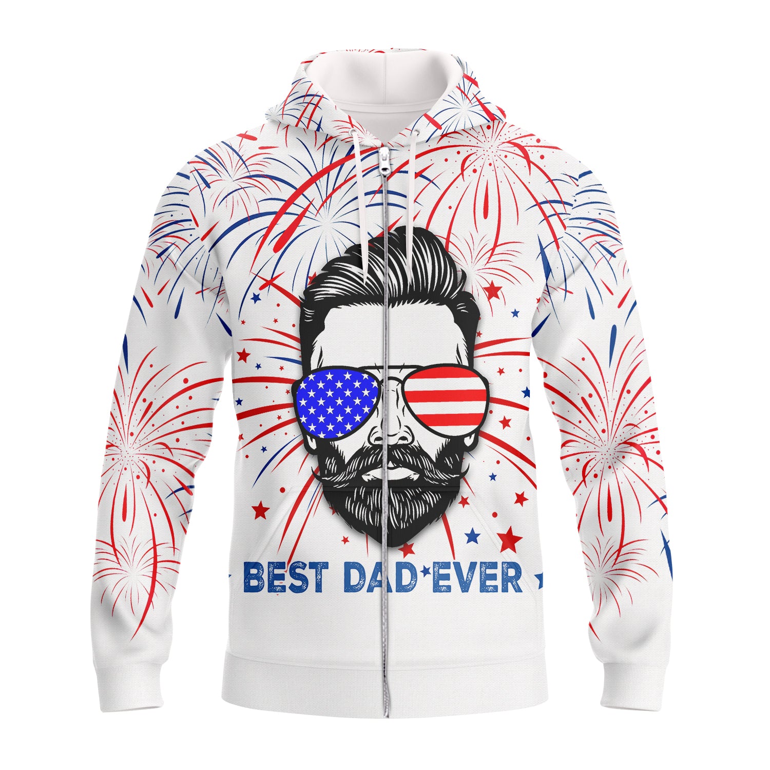 Independence Day Is Coming - Best Dad Ever Full Print