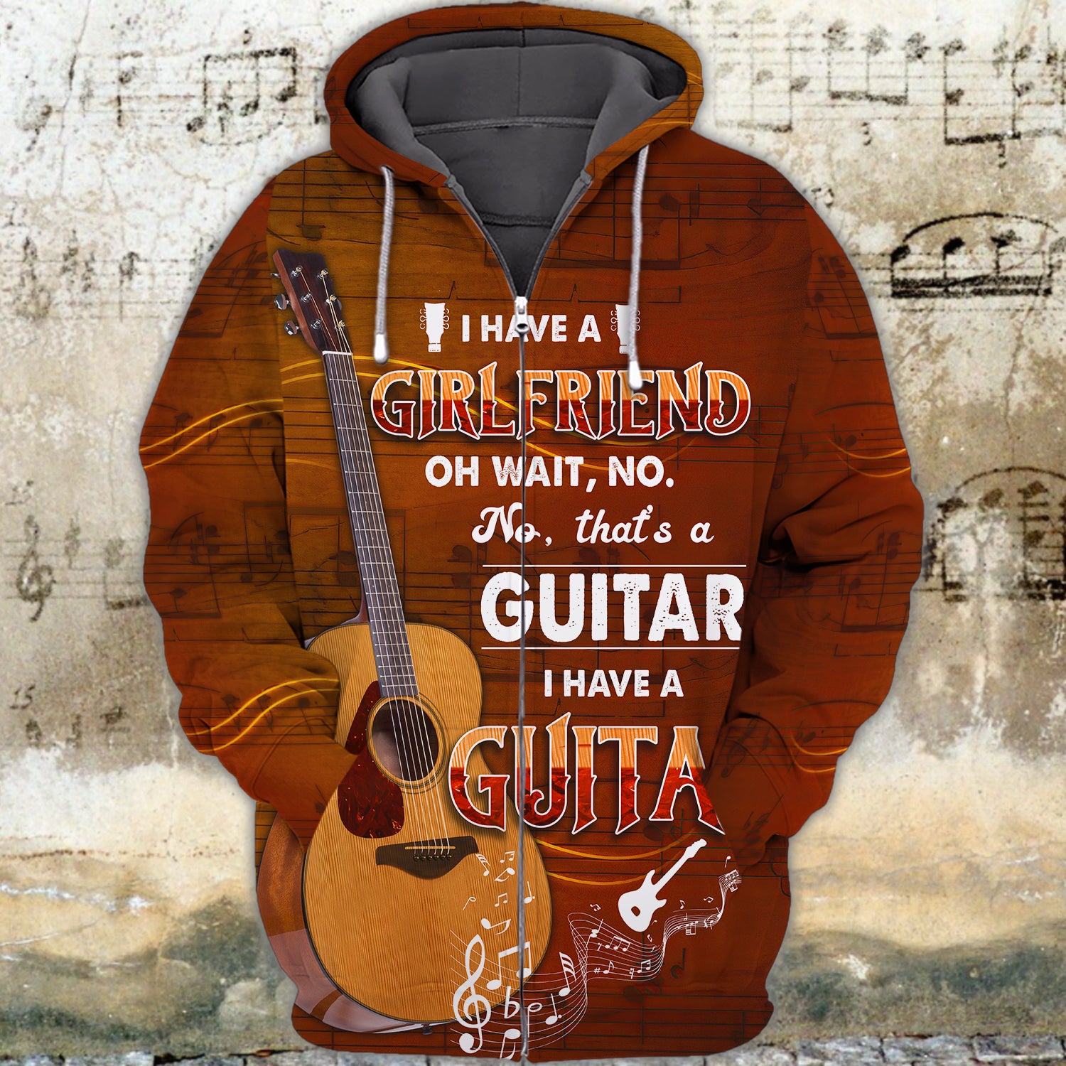 My Girl Friend Is Guitar - 3D Full Print - Co98 413