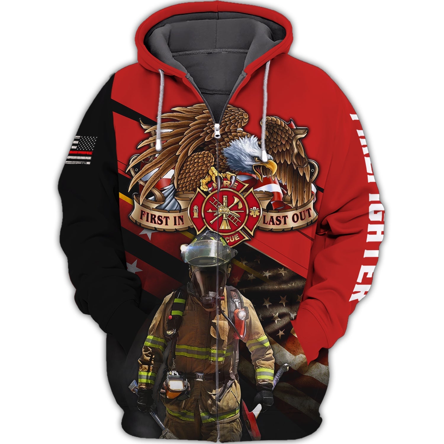 Proud To Be A Firefighter 3D Print, 3D138, TD96