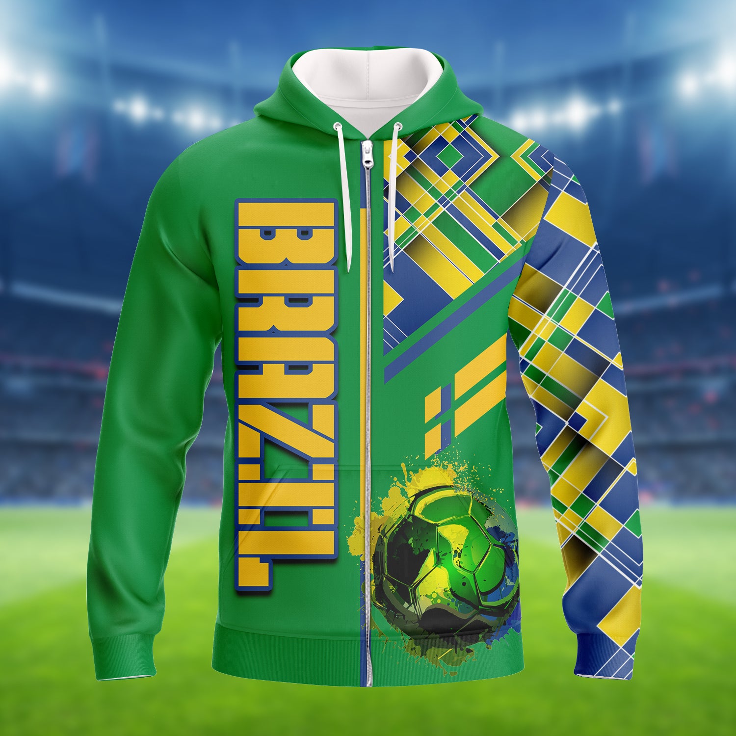 Brazil Fans Design Shirt 3D Tshirt For The Brazil Fans