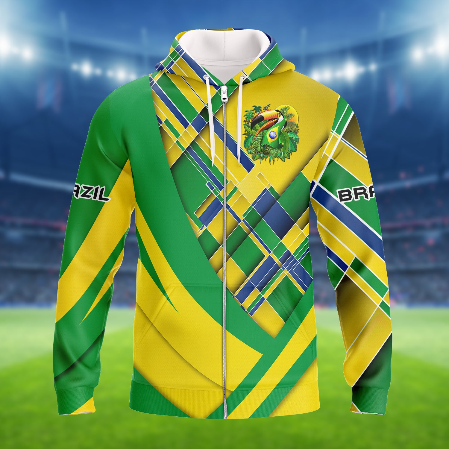 Brazil Fans Toucan Design Shirt 3D Tshirt For The Brazil Fans