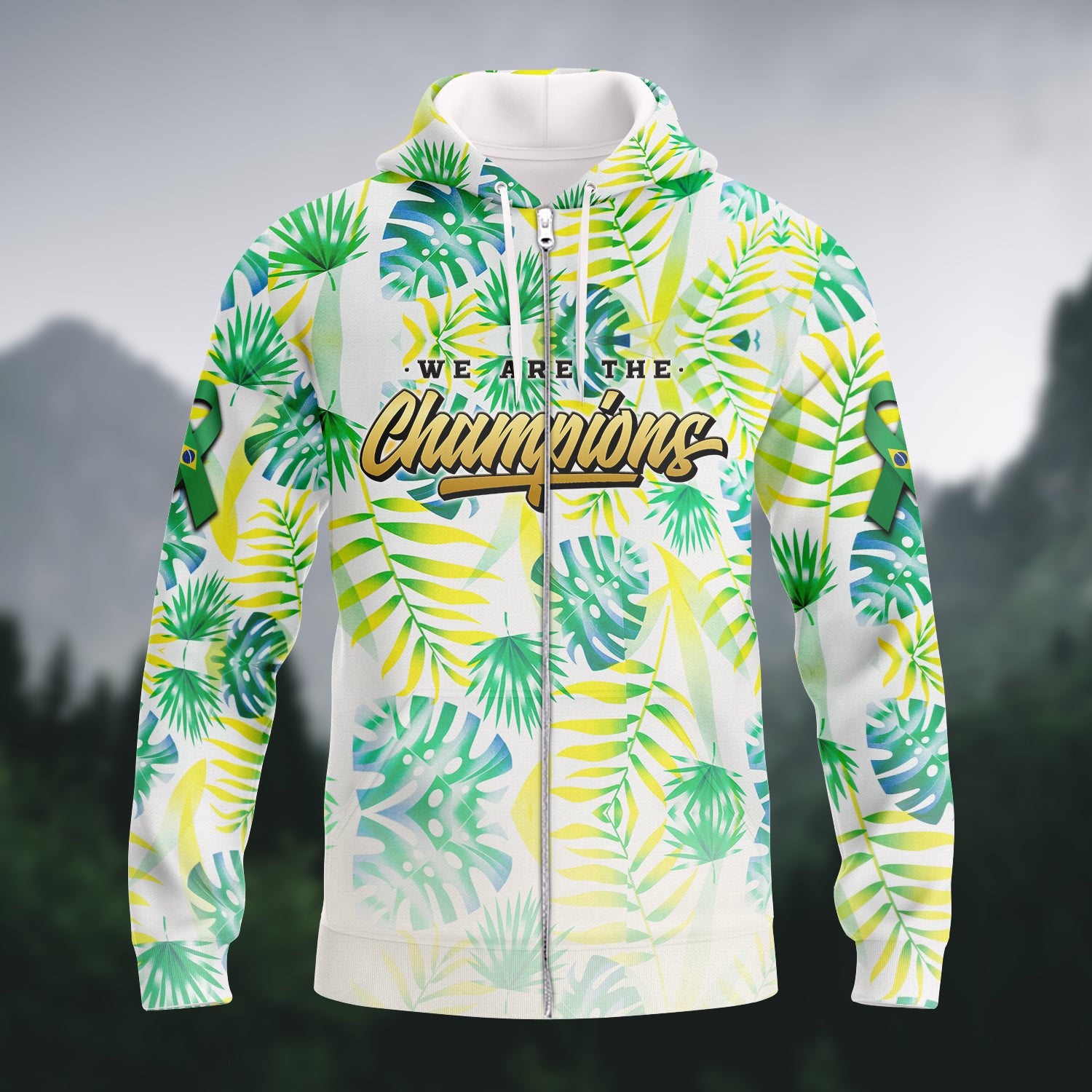 Brazil Fans Pattern Design Shirt 3D Printed Tshirt For The Brazil Fans