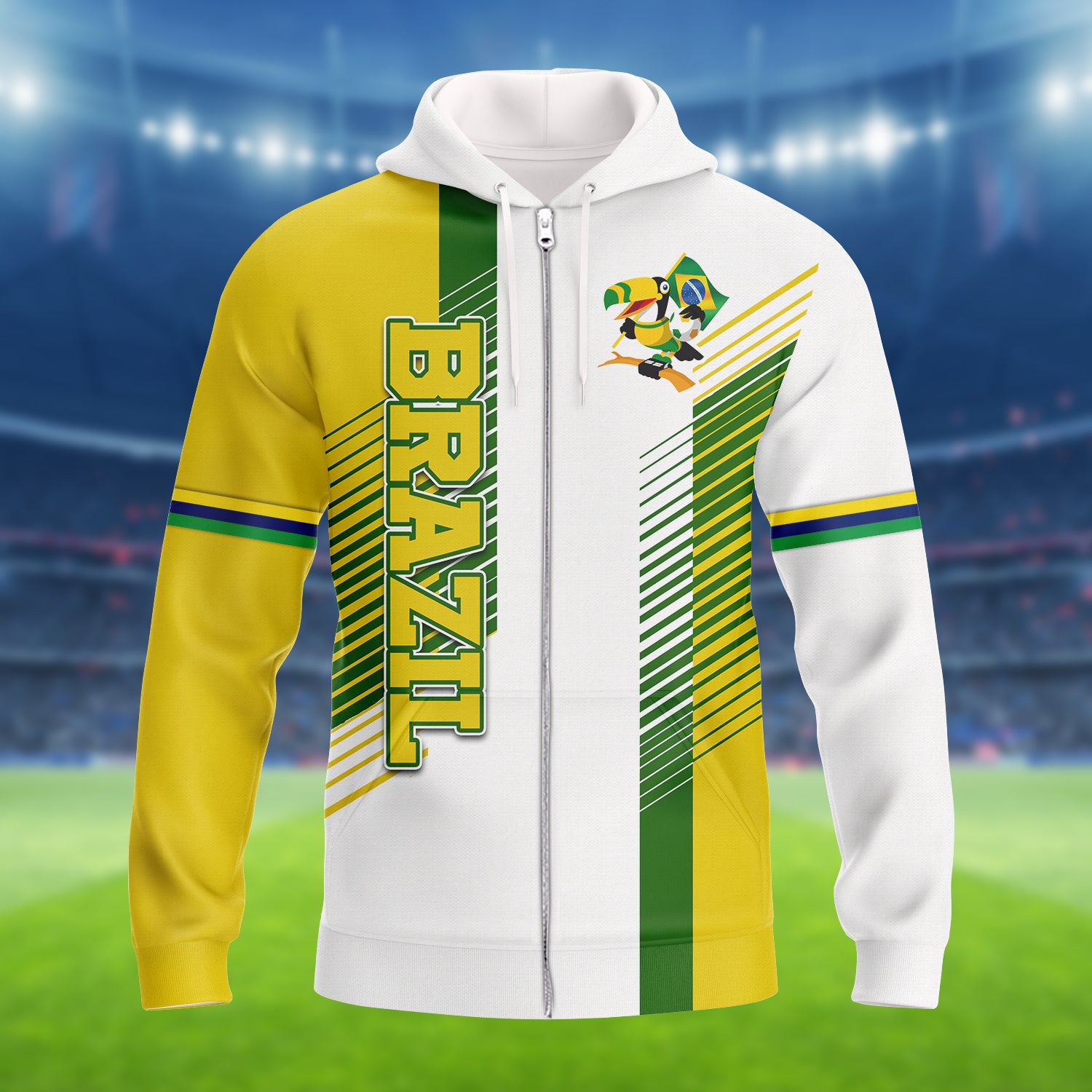 Brazil Fans Toucan Design Shirt 3D Printed Tshirt For The Brazil Fans