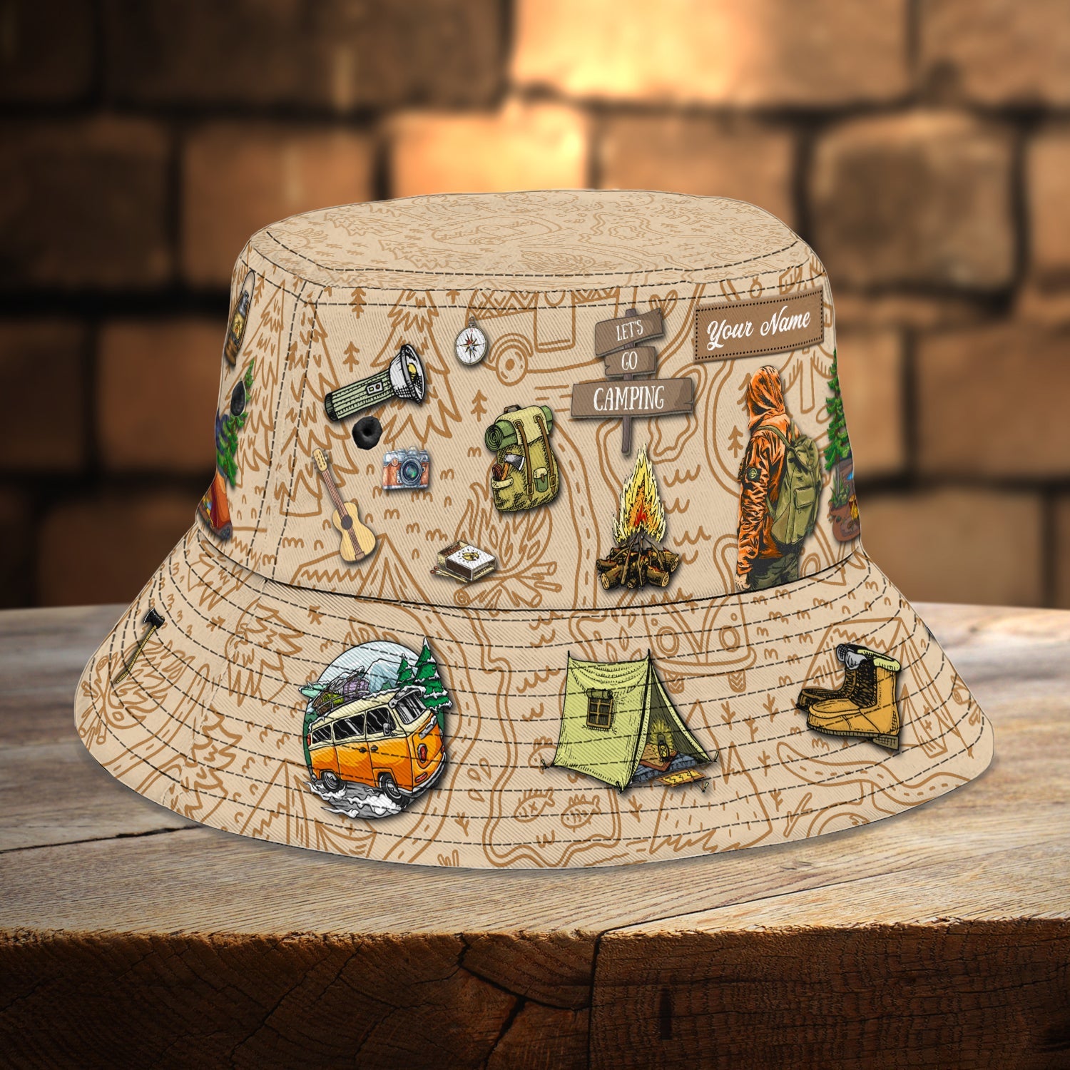 Bucket Hat H - Camping - TD96