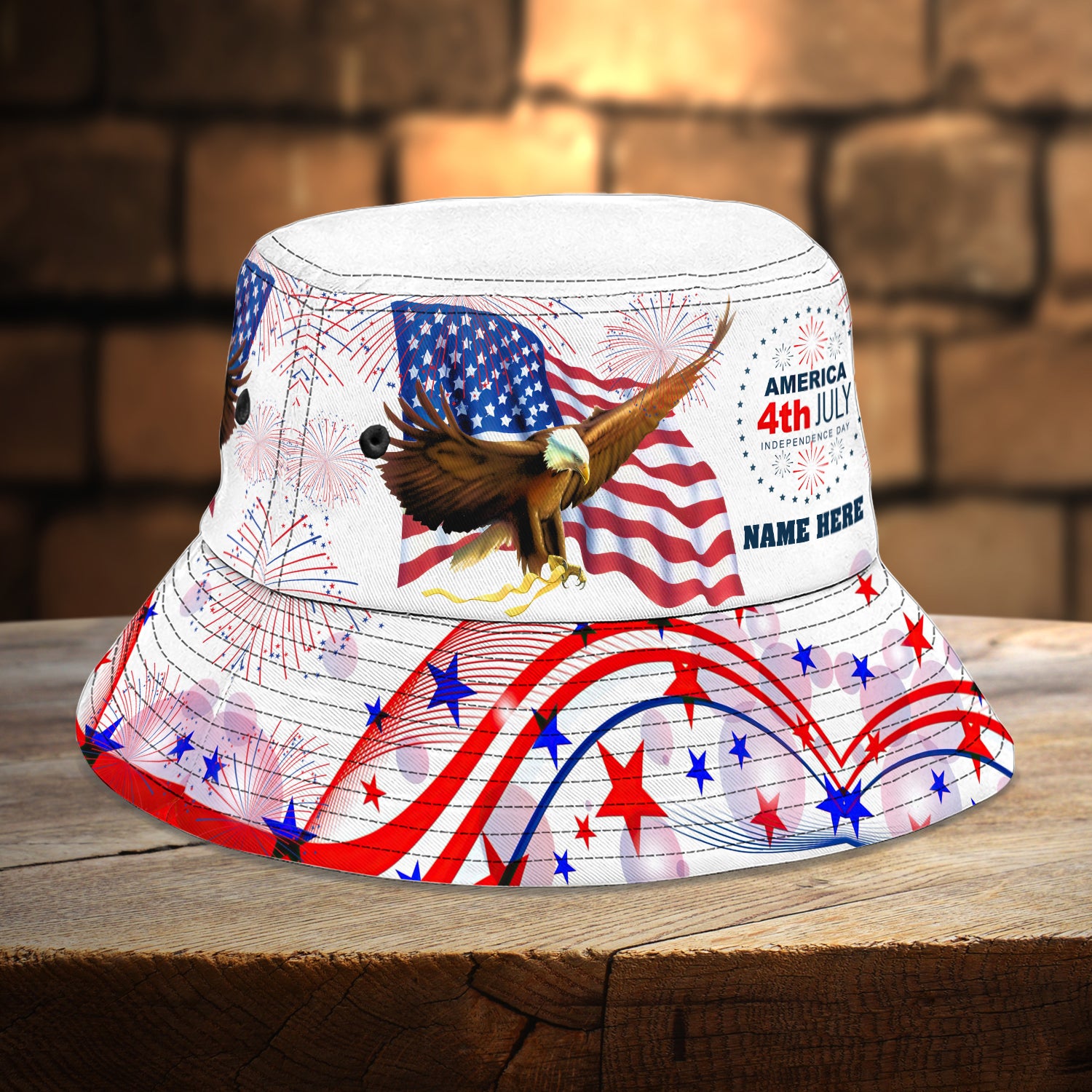 Custom Bucket Hat - Independence - Fuly 2